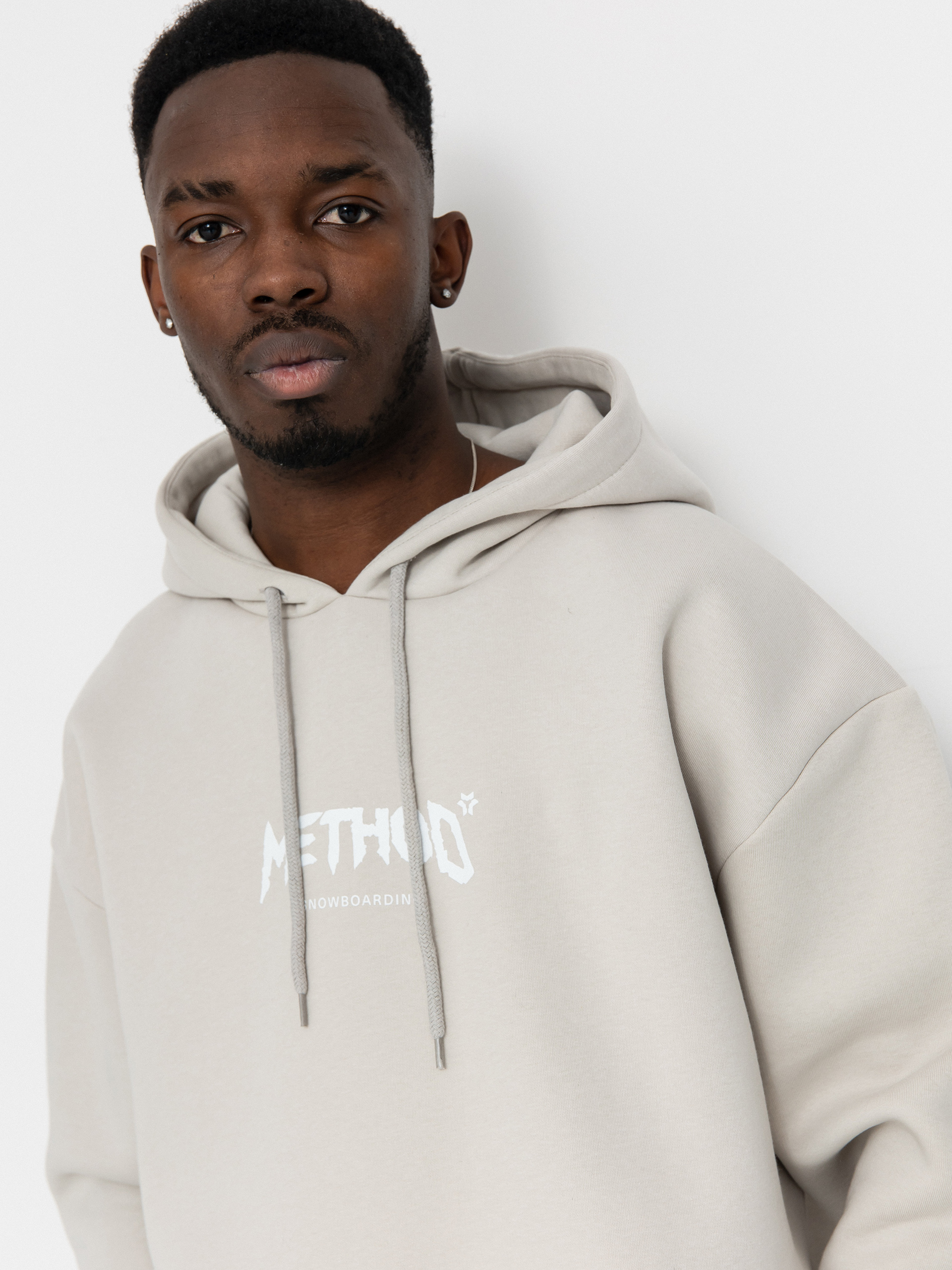 Method Snowboarding HD Hoodie (bone)