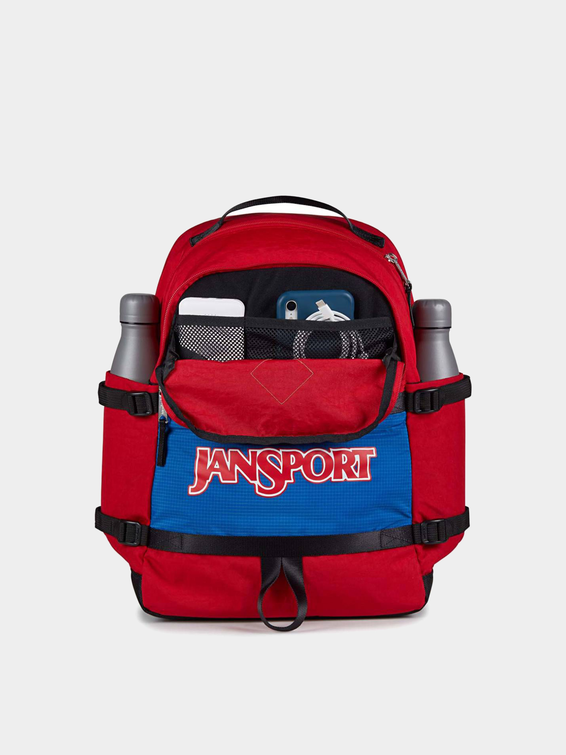 JanSport Backpack Small Seattle Pack (red tape)