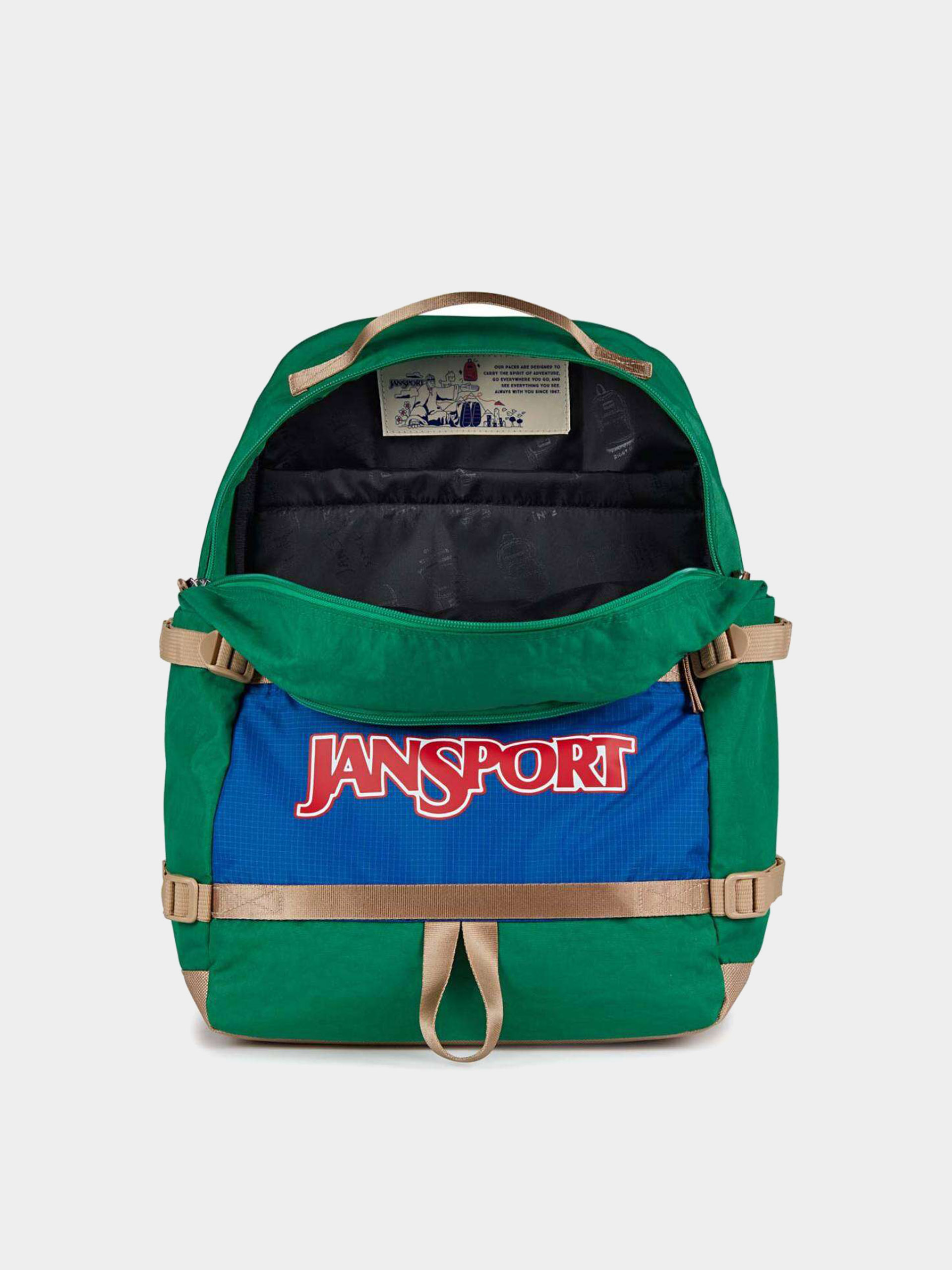 JanSport Backpack Small Seattle Pack - green (jelly kelly)