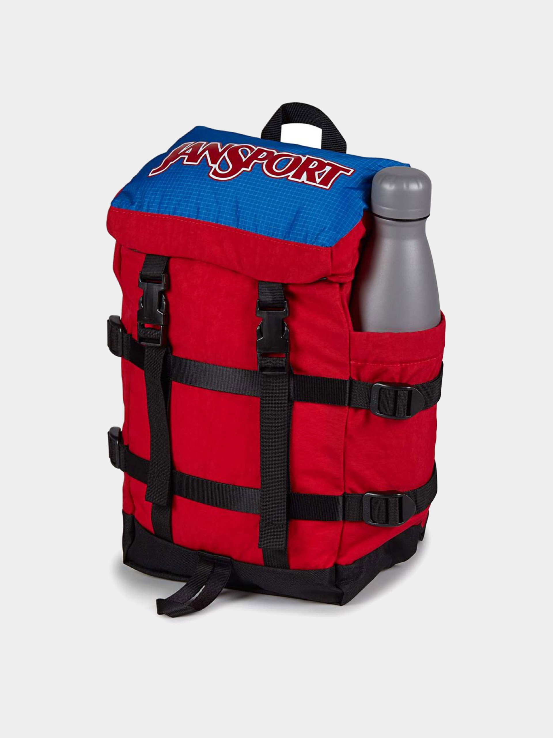 JanSport Backpack Mini Skip Pack (red tape)