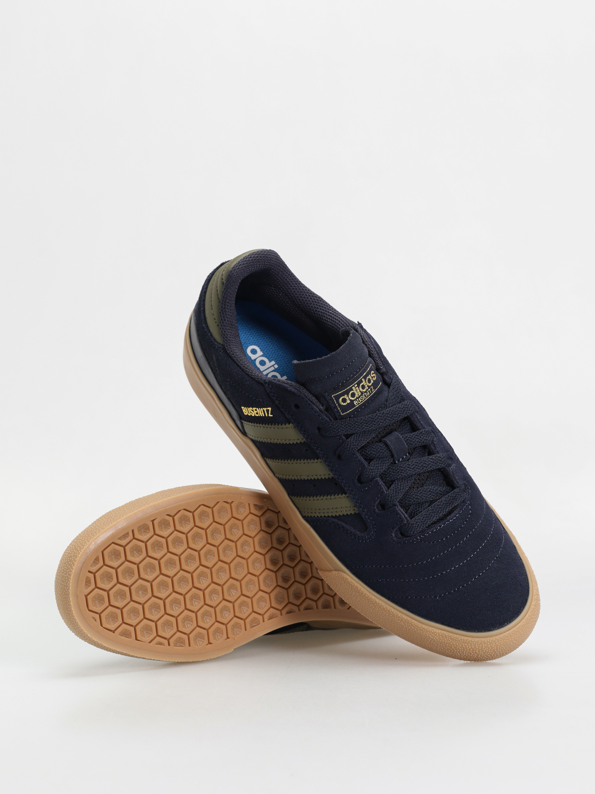 adidas Busenitz Vulc II Shoes (legink/olistr/goldmt)