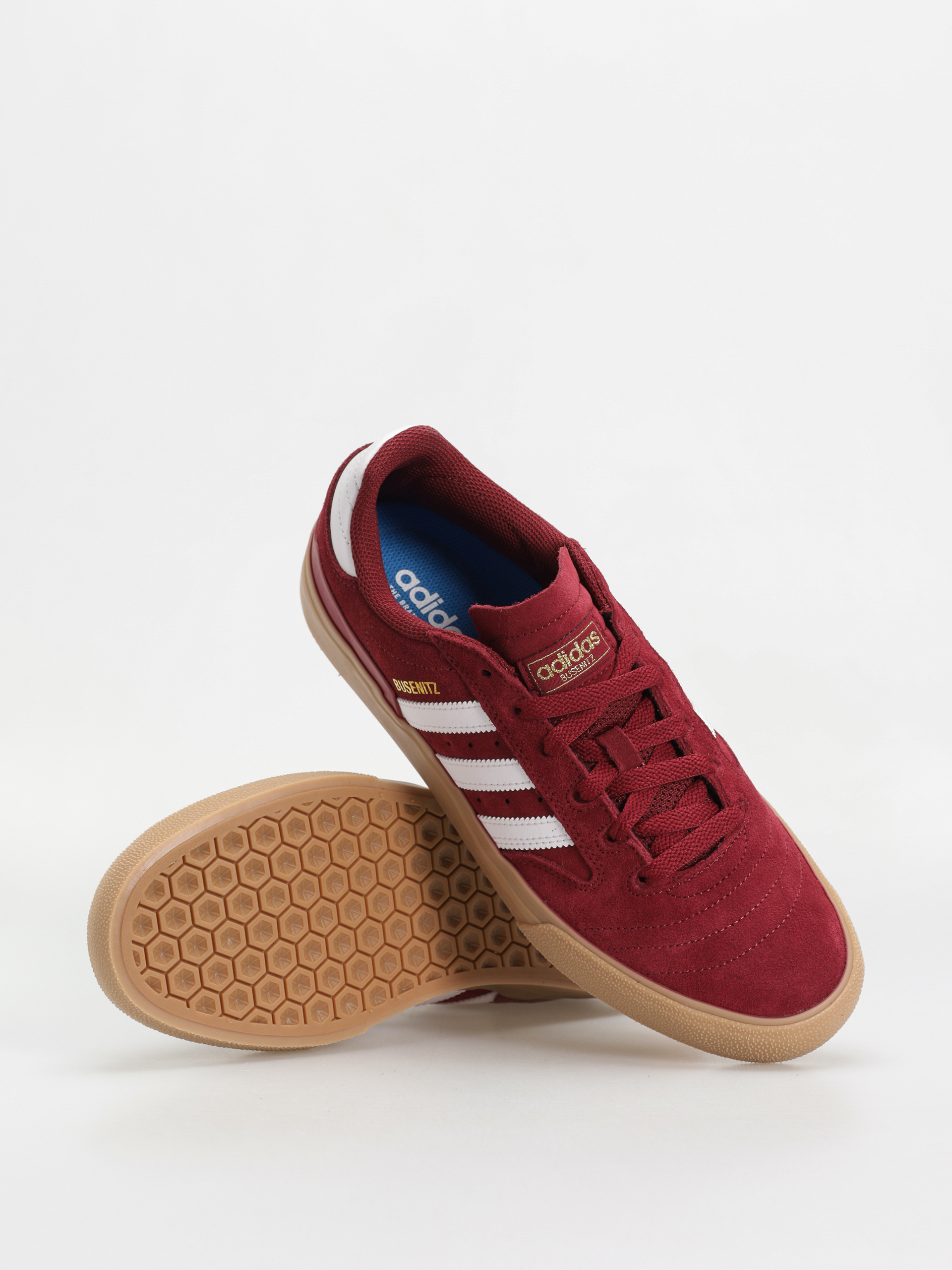 adidas Busenitz Vulc II Schuhe (supcol/ftwwht/goldmt)
