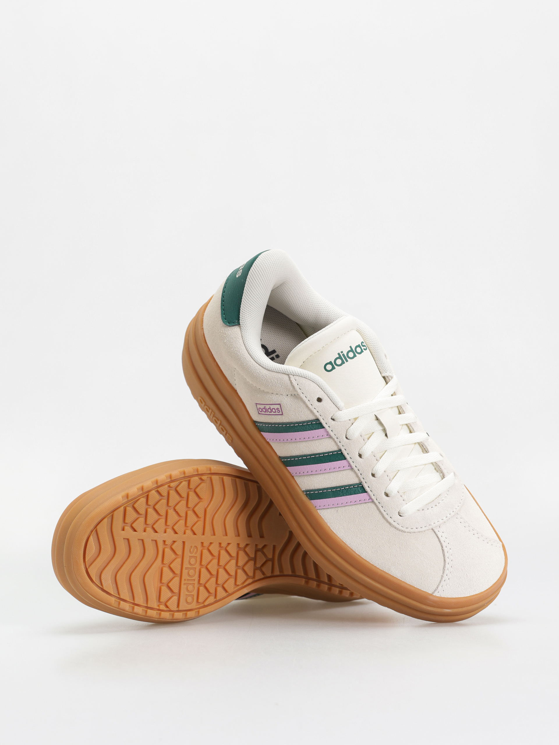 adidas Vl Court Bold Wmn Schuhe (owhite/cgreen/blilil)