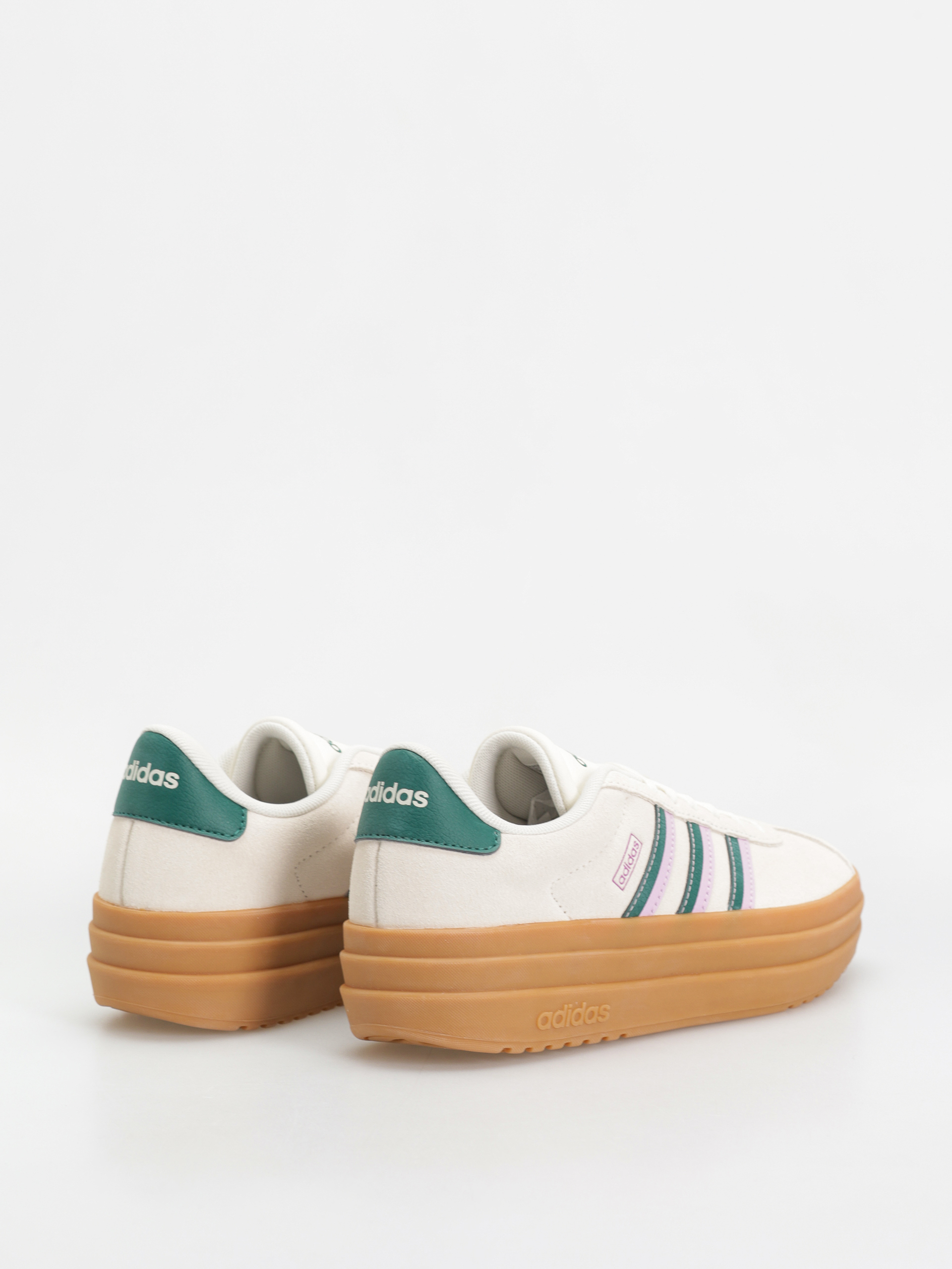 adidas Vl Court Bold Wmn Shoes (owhite/cgreen/blilil)