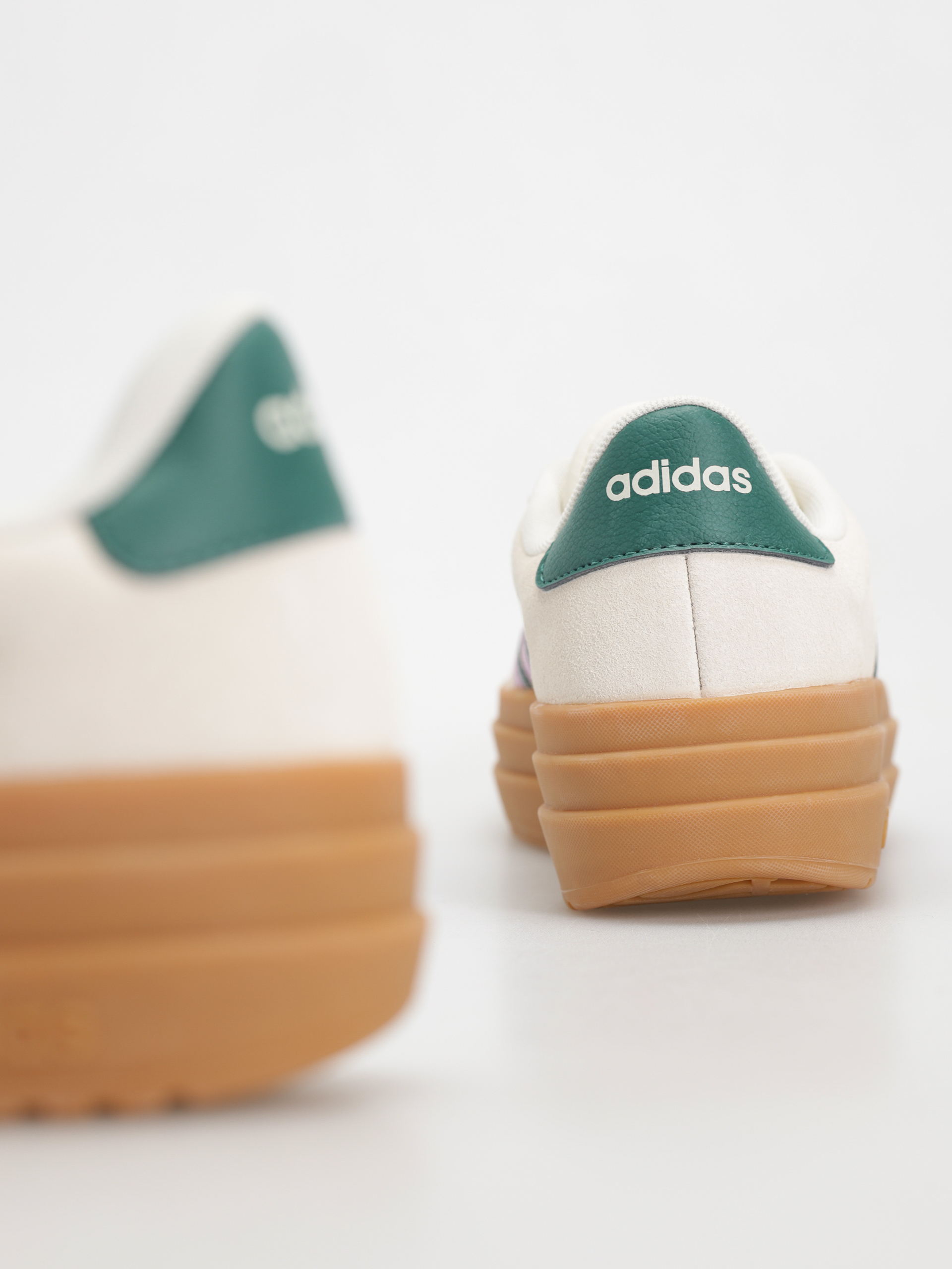 adidas Vl Court Bold Wmn Shoes (owhite/cgreen/blilil)