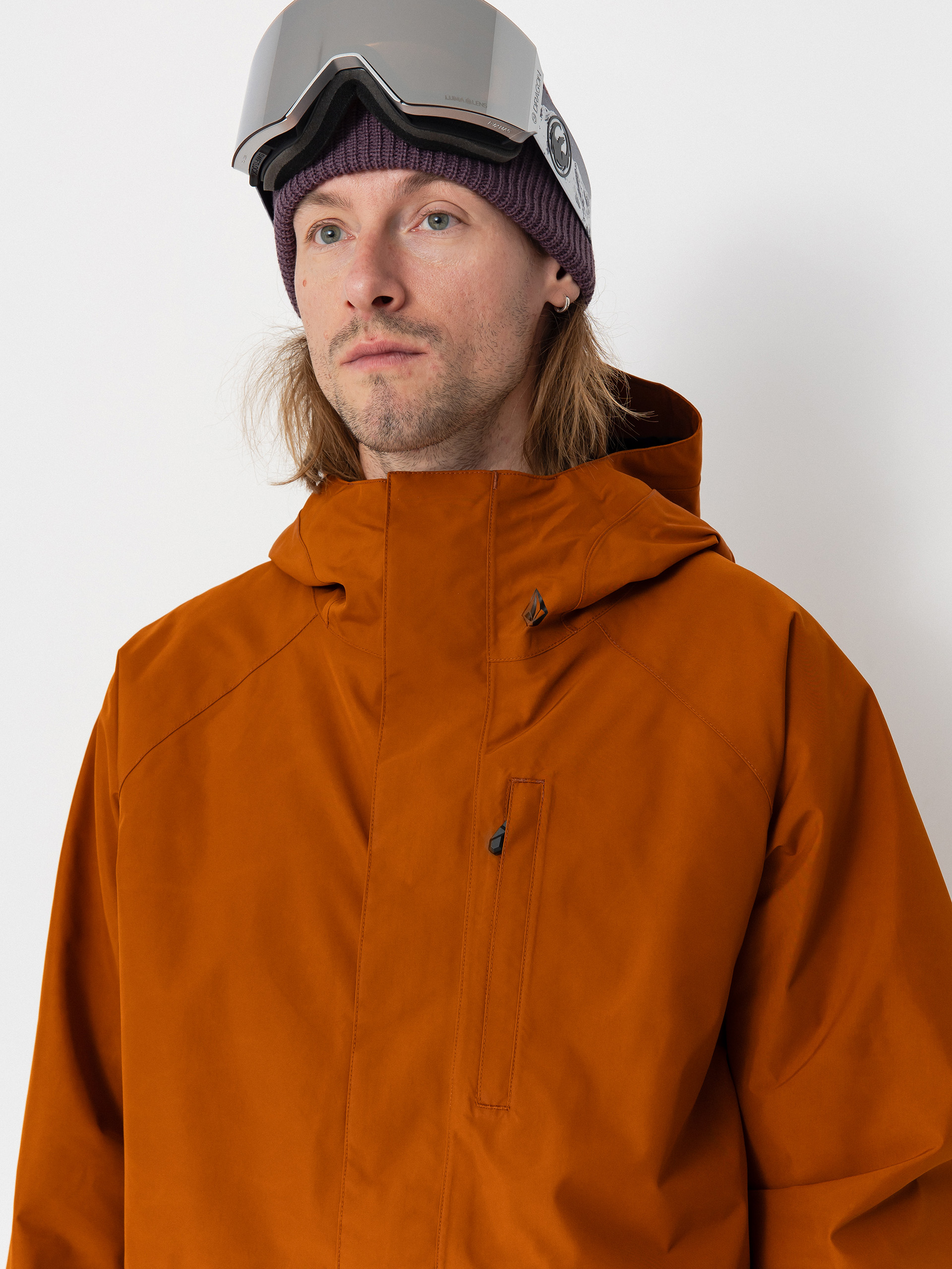 Mens Volcom Snowboard jacket Dua Ins Gore (caramel)