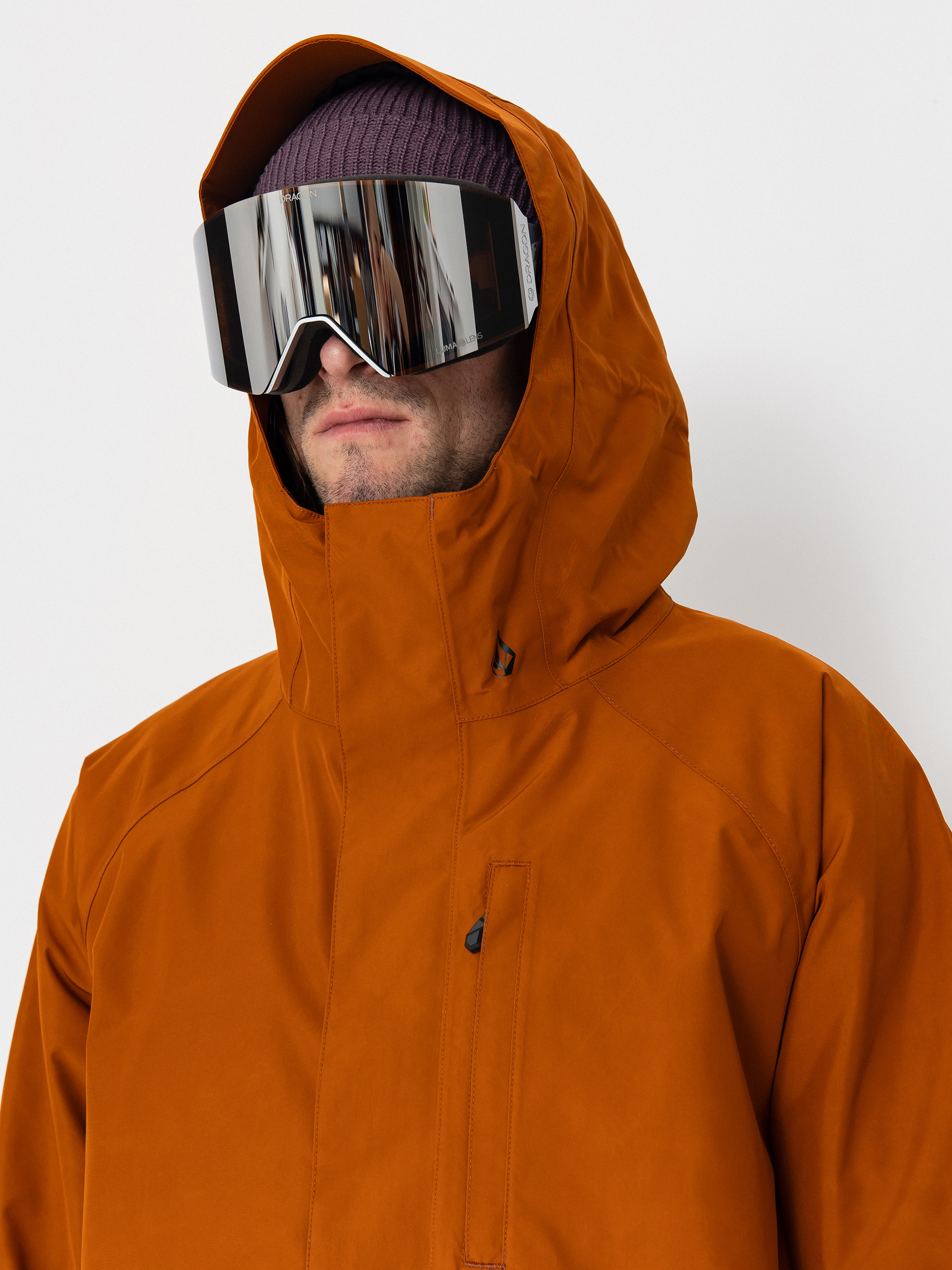 Mens Volcom Snowboard jacket Dua Ins Gore (caramel)