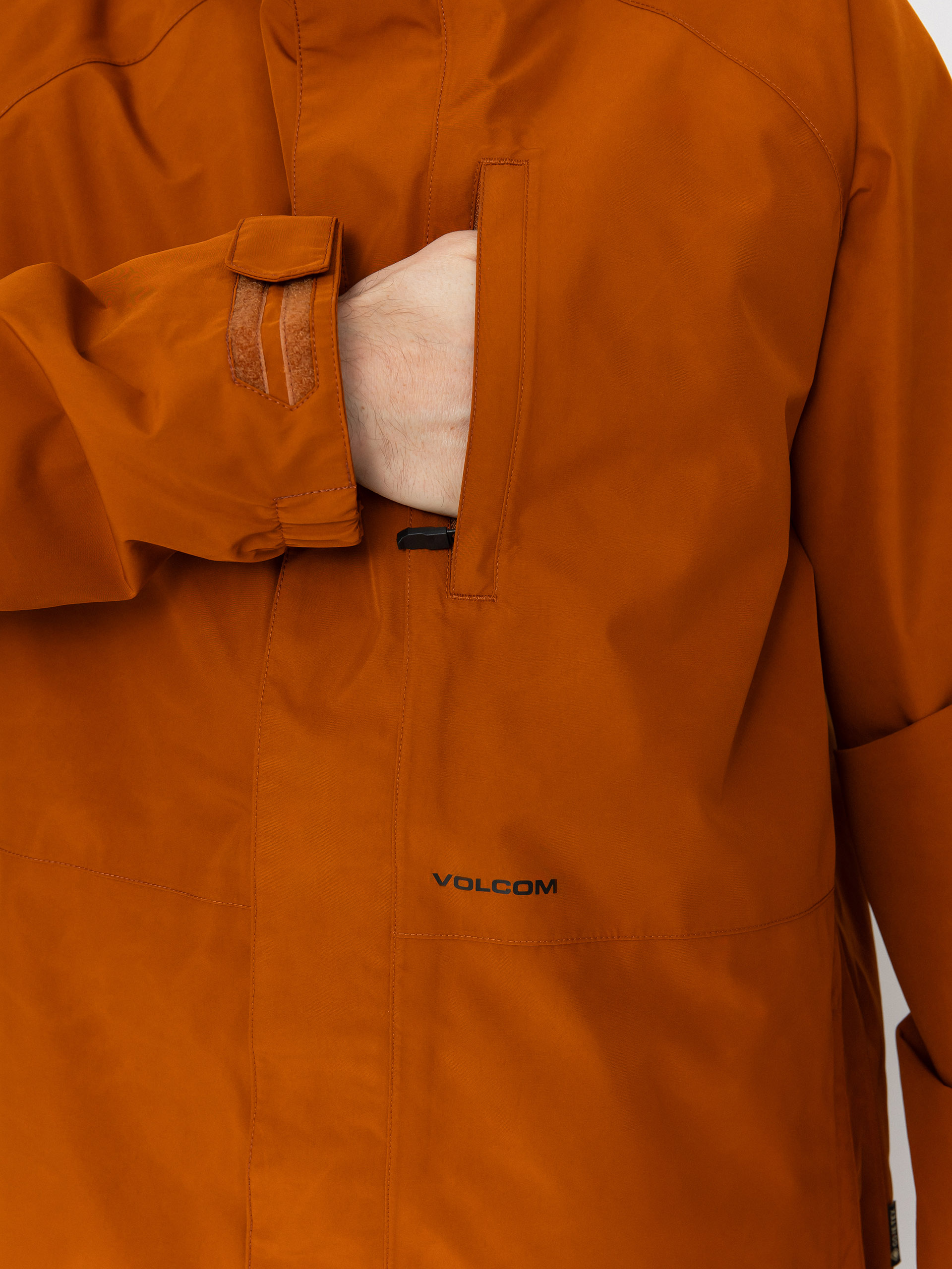 Mens Volcom Snowboard jacket Dua Ins Gore (caramel)