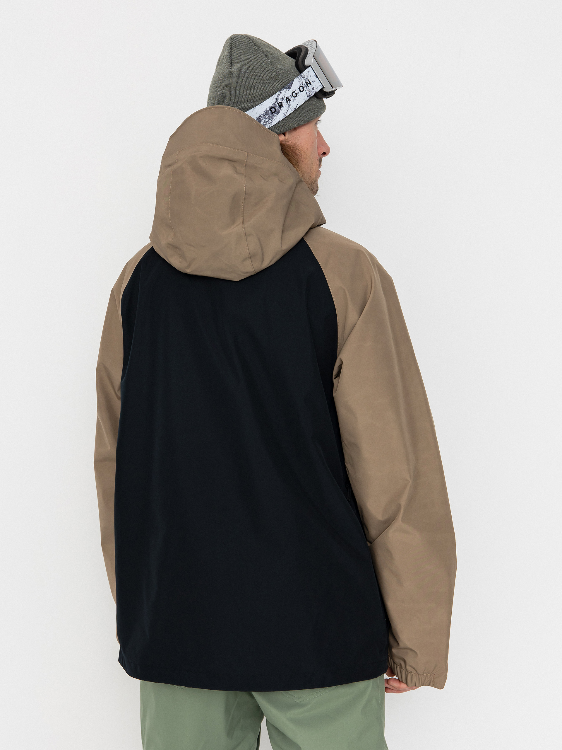 Mens Volcom Snowboard jacket Dua Gore Tex (chestnut brown)