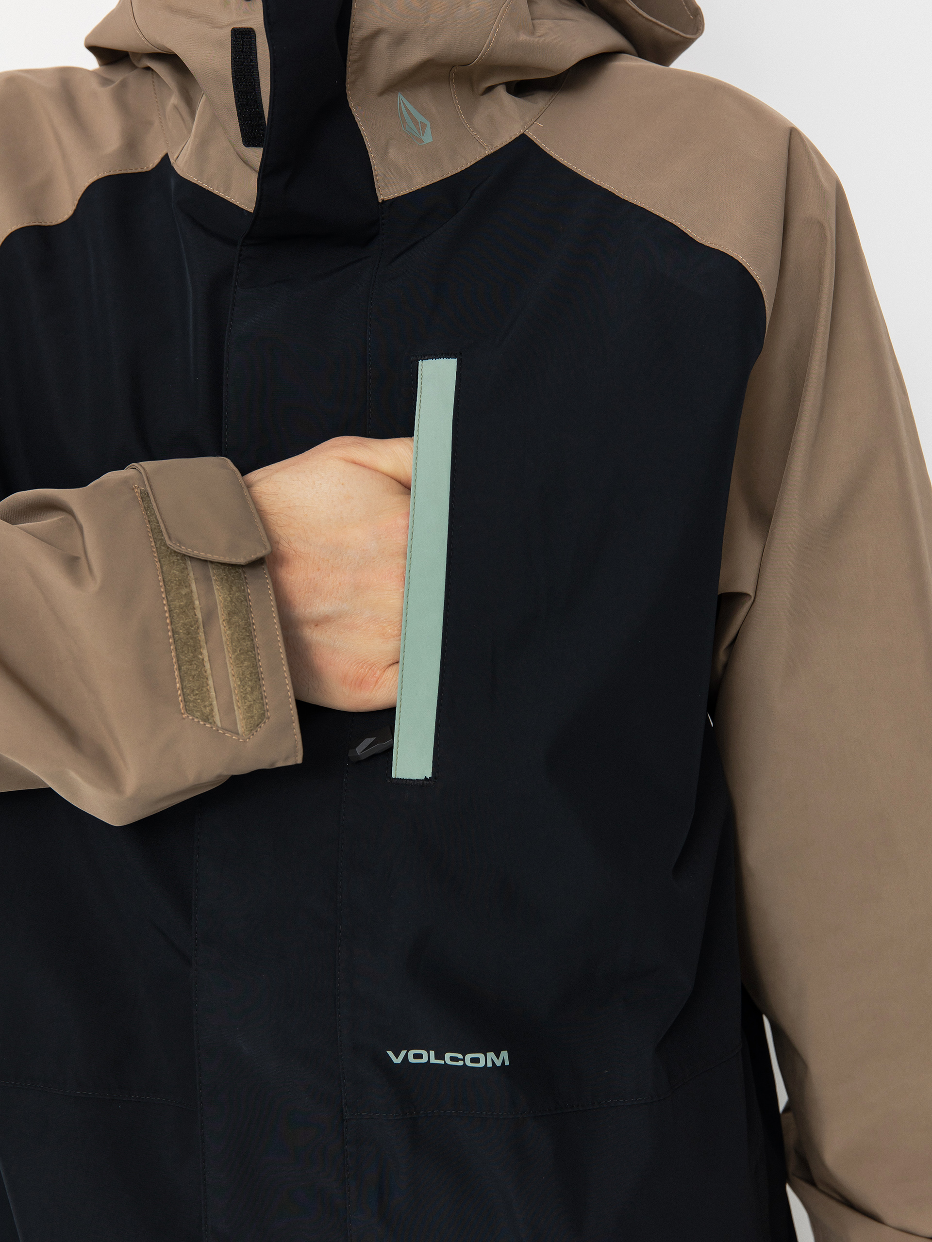 Mens Volcom Snowboard jacket Dua Gore Tex (chestnut brown)