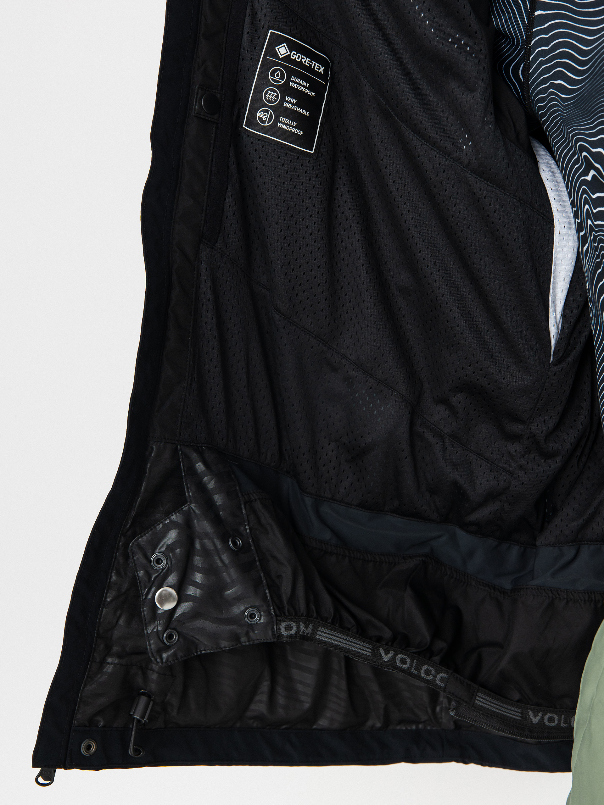 Mens Volcom Snowboard jacket Dua Gore Tex (chestnut brown)