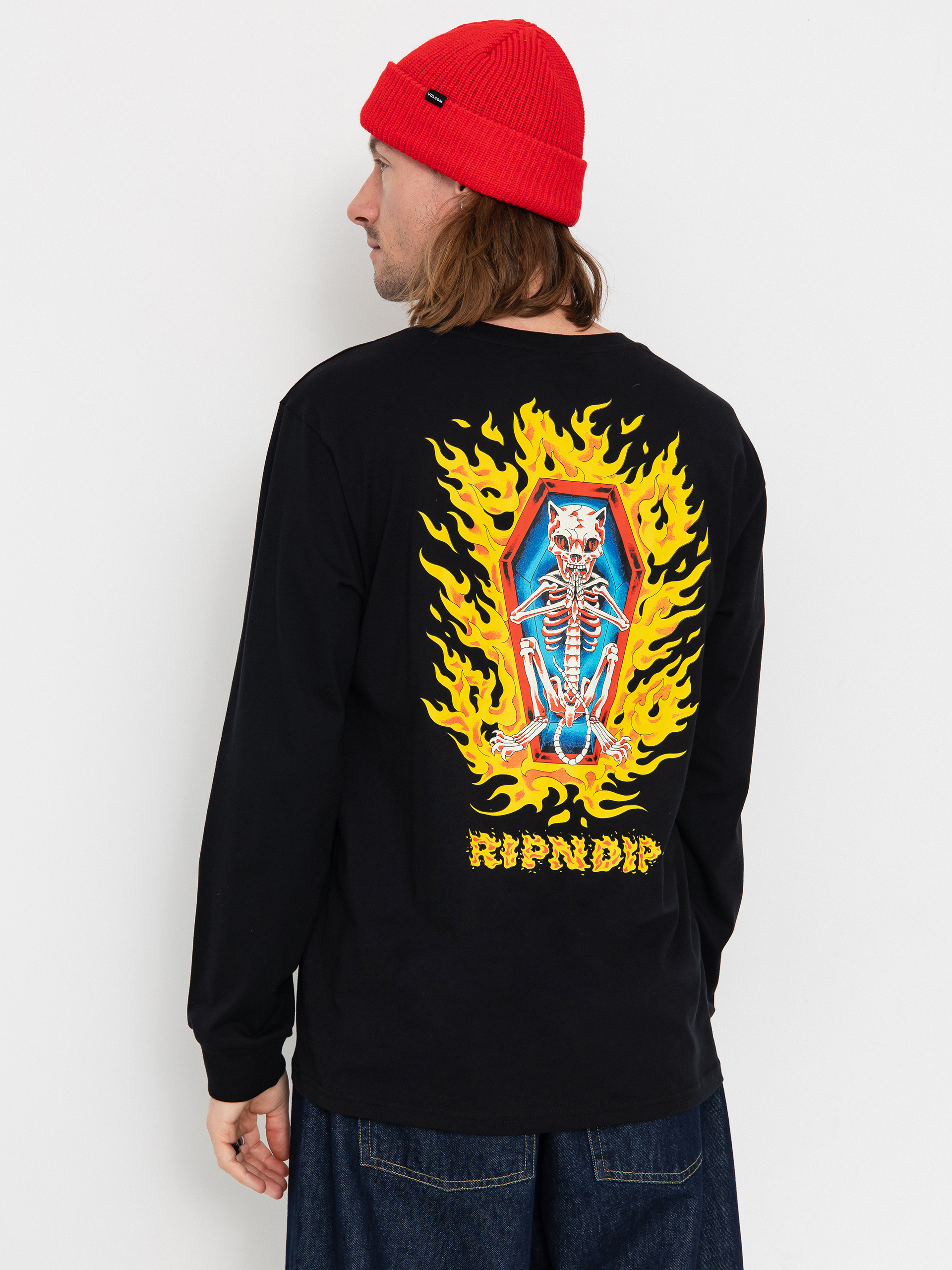 RipNDip Longsleeve Burn In Heck (black)