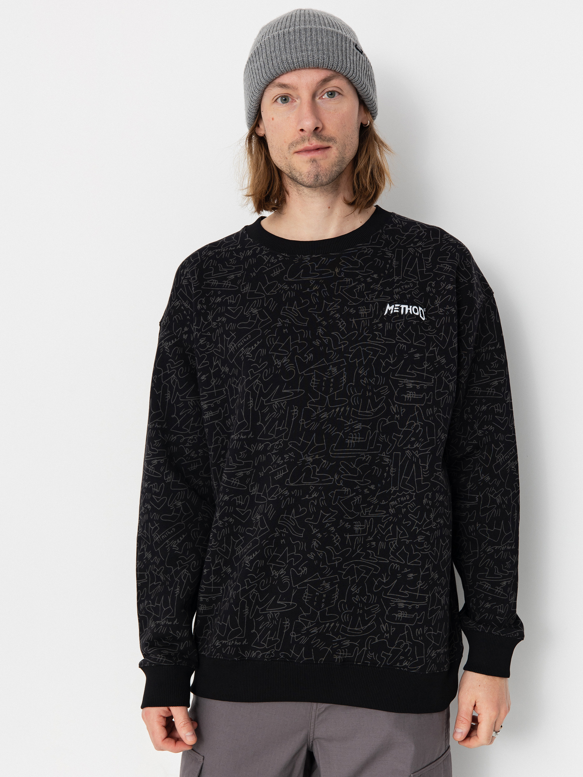 Method X Lucas Crew Sweatshirt (black)