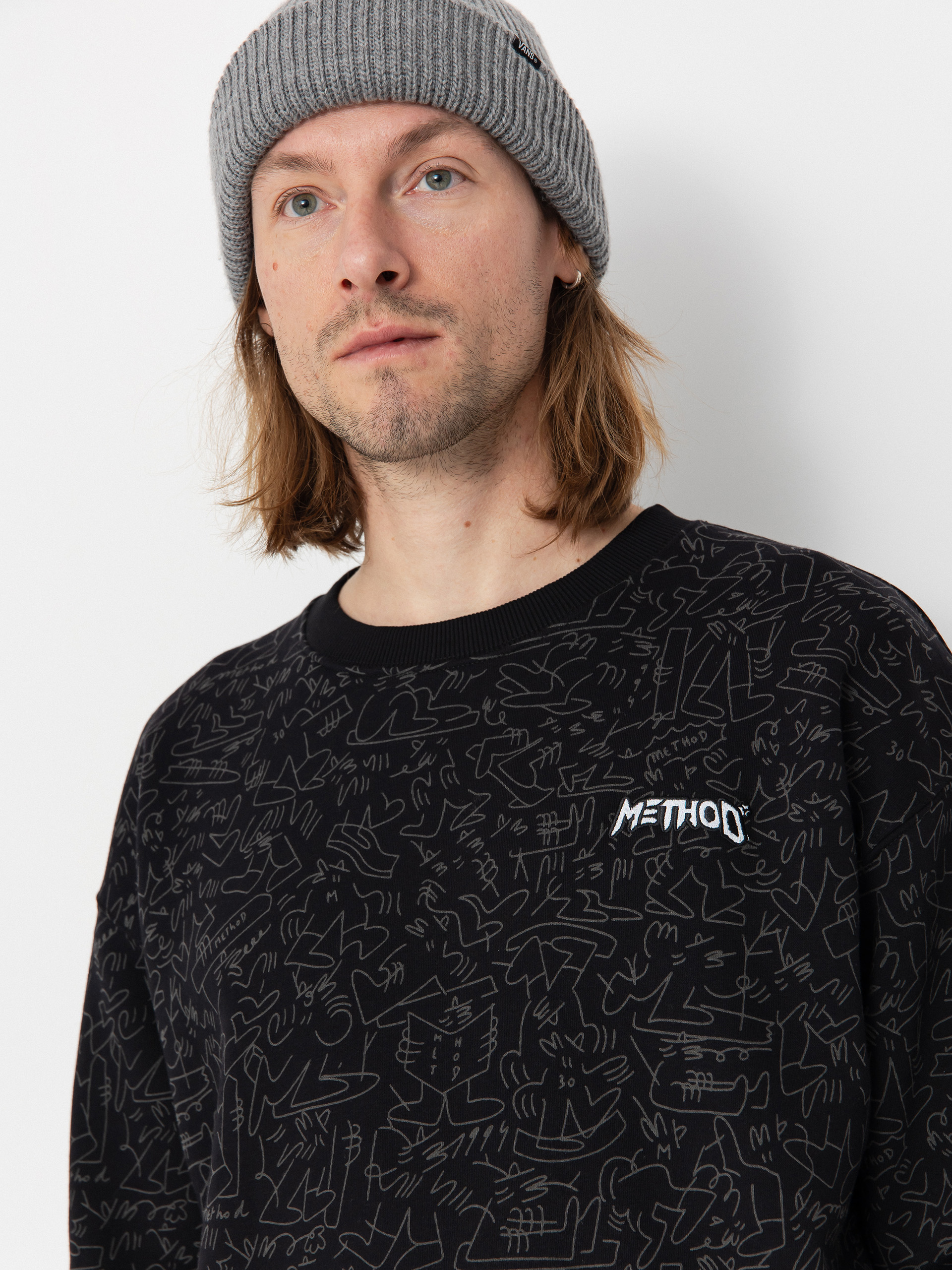 Method X Lucas Crew Sweatshirt (black)