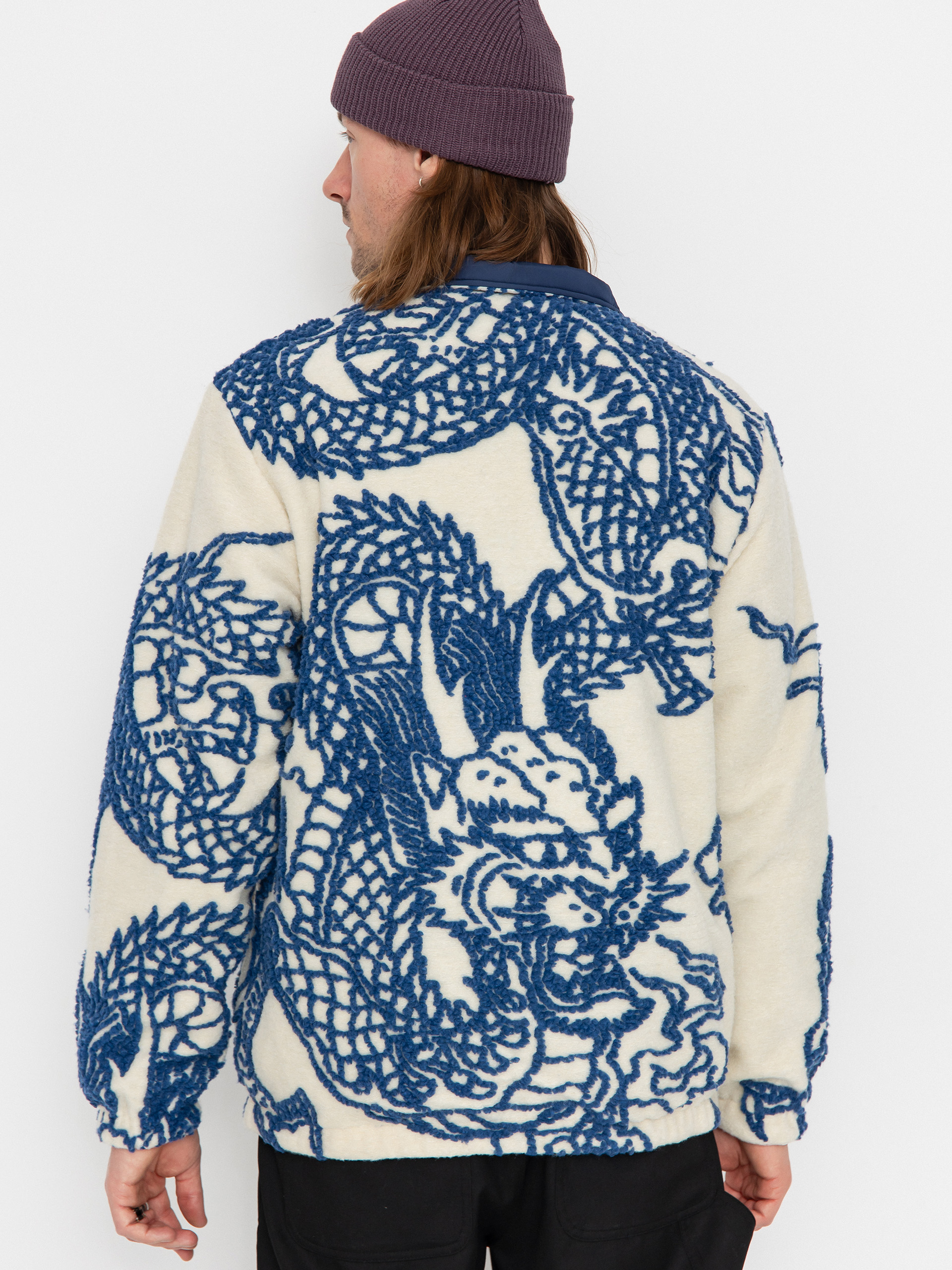 RipNDip Jacket Haku Reversible (off white/navy)