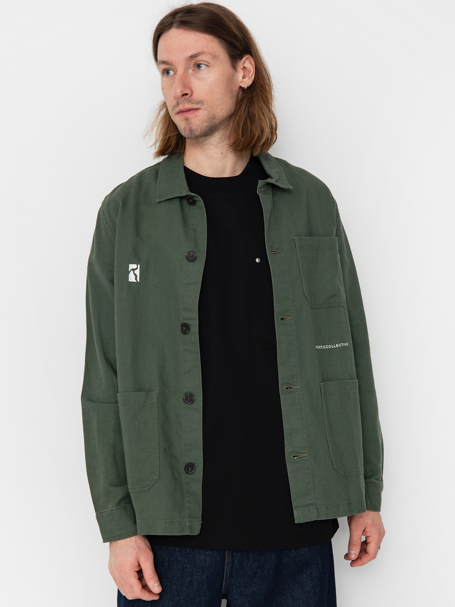 Poetic Collective Jacke Worker (green)