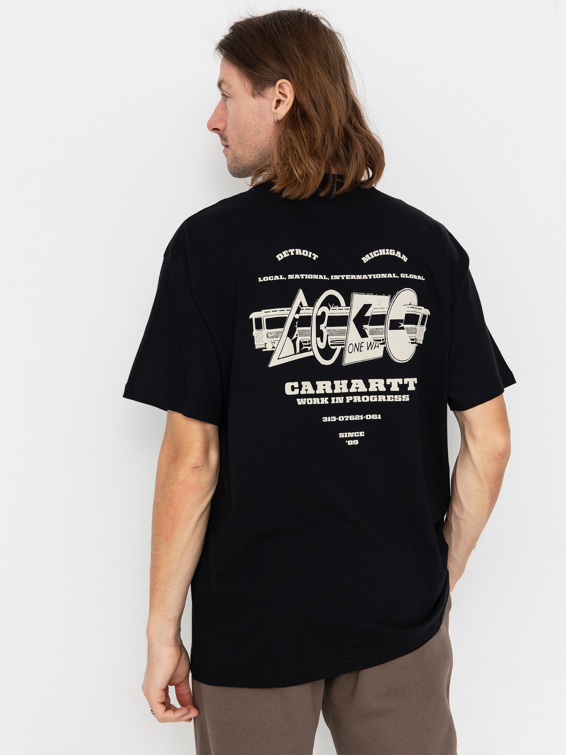 Carhartt WIP T-Shirt Runaway (black/wax)