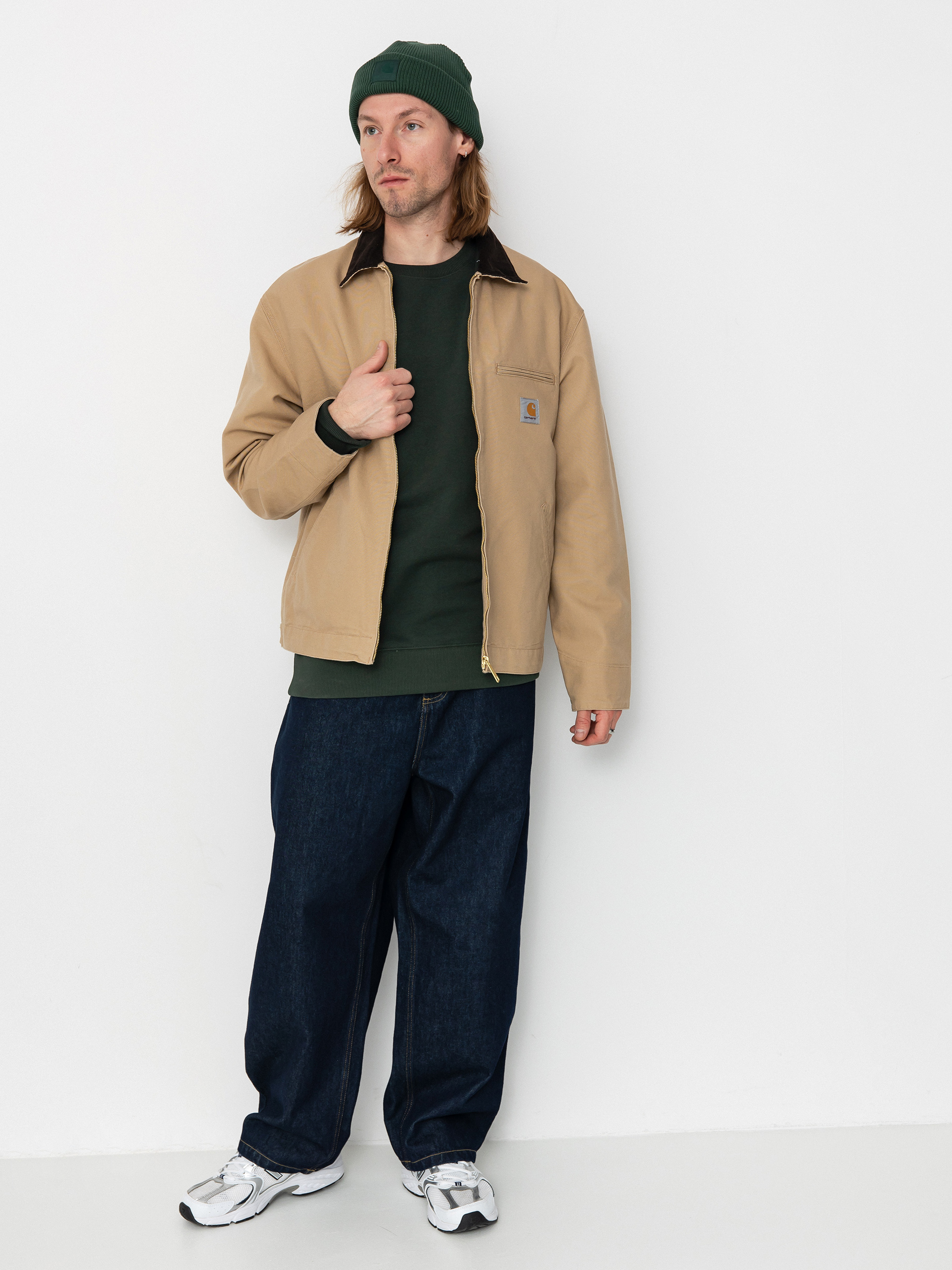 Carhartt WIP Jacket Detroit - brown (dusty h brown/tobacco)