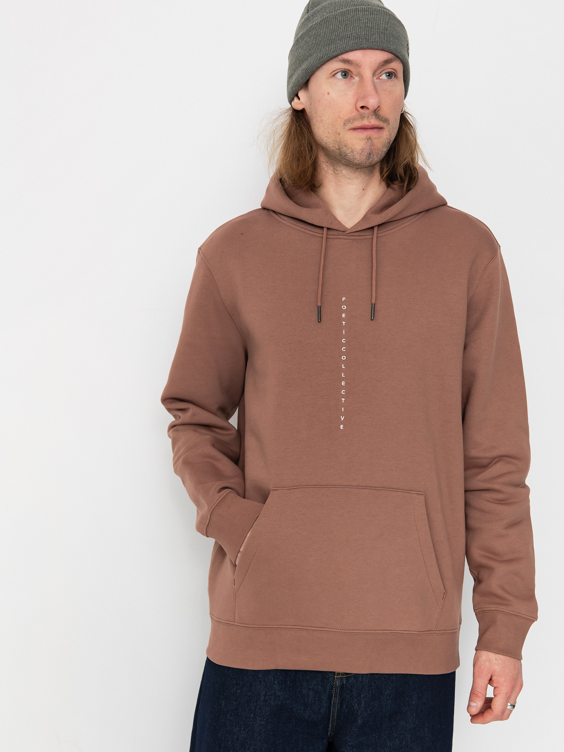 Poetic Collective Painting HD Hoodie (brown)