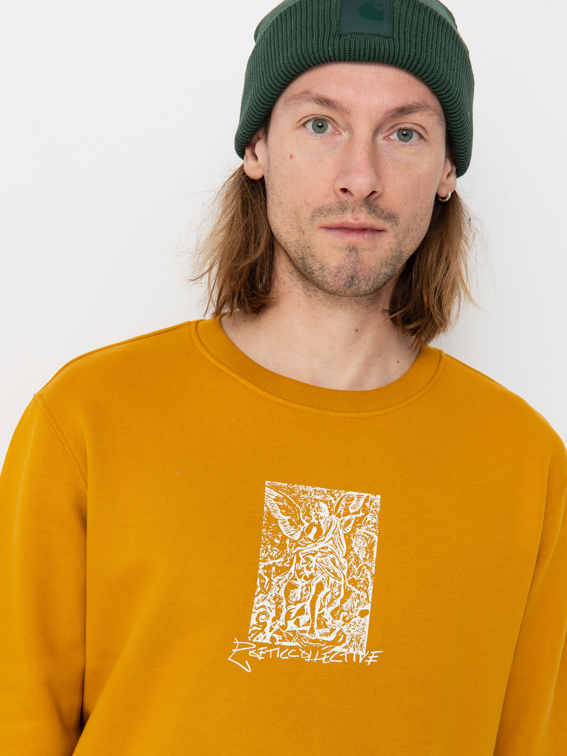 Poetic Collective Sweatshirt Angel Crewneck (orange)