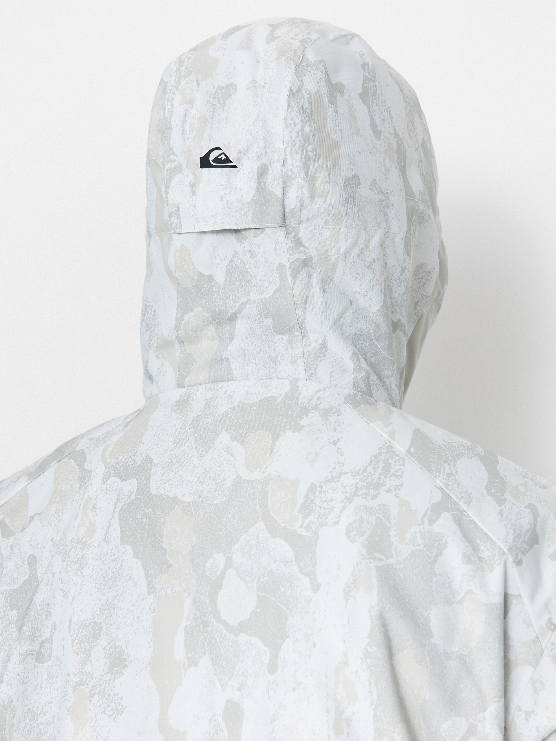 Mens Quiksilver Snowboard jacket Mission Printed Block (nature zoom birch)