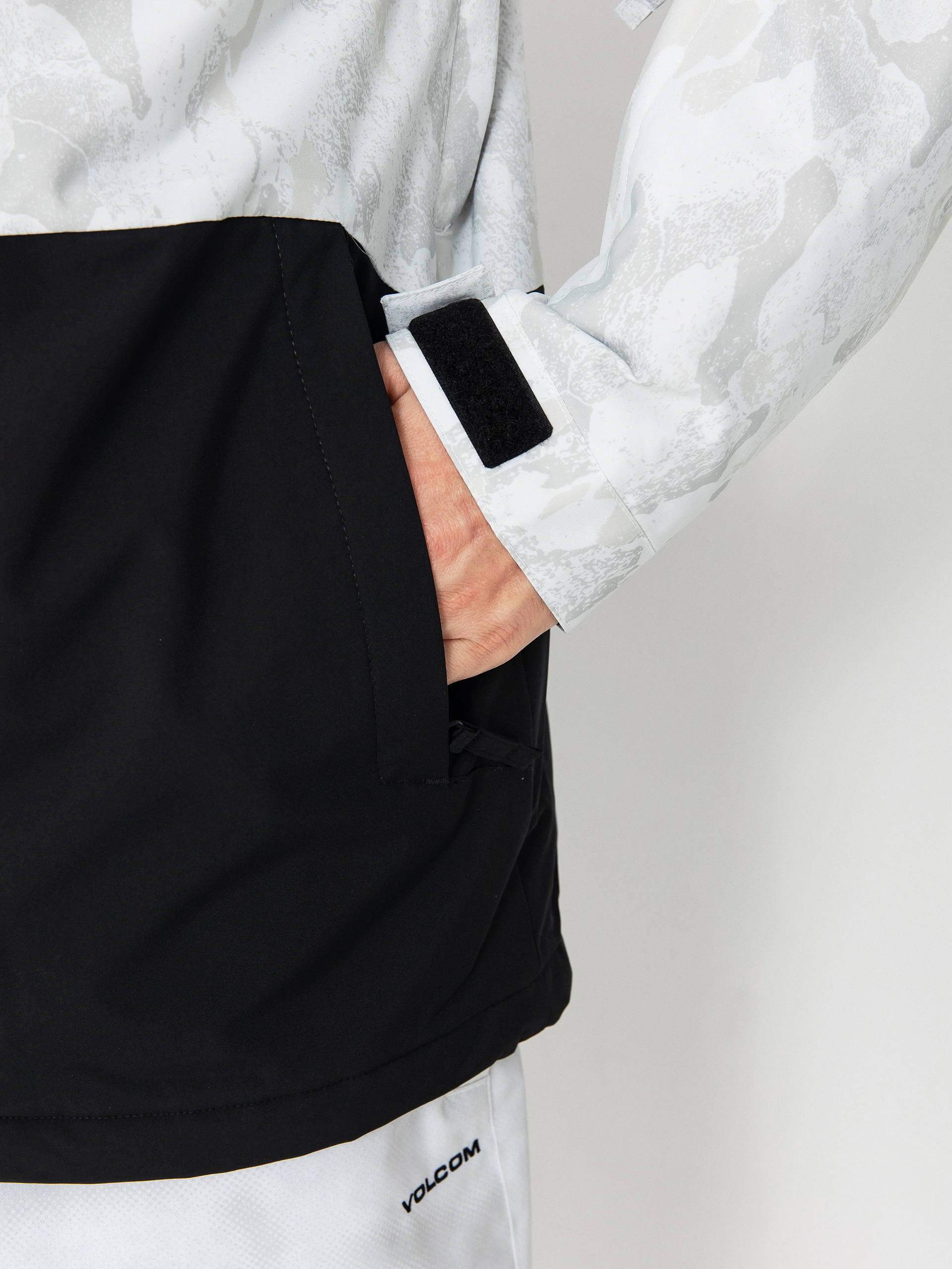 Mens Quiksilver Snowboard jacket Mission Printed Block (nature zoom birch)