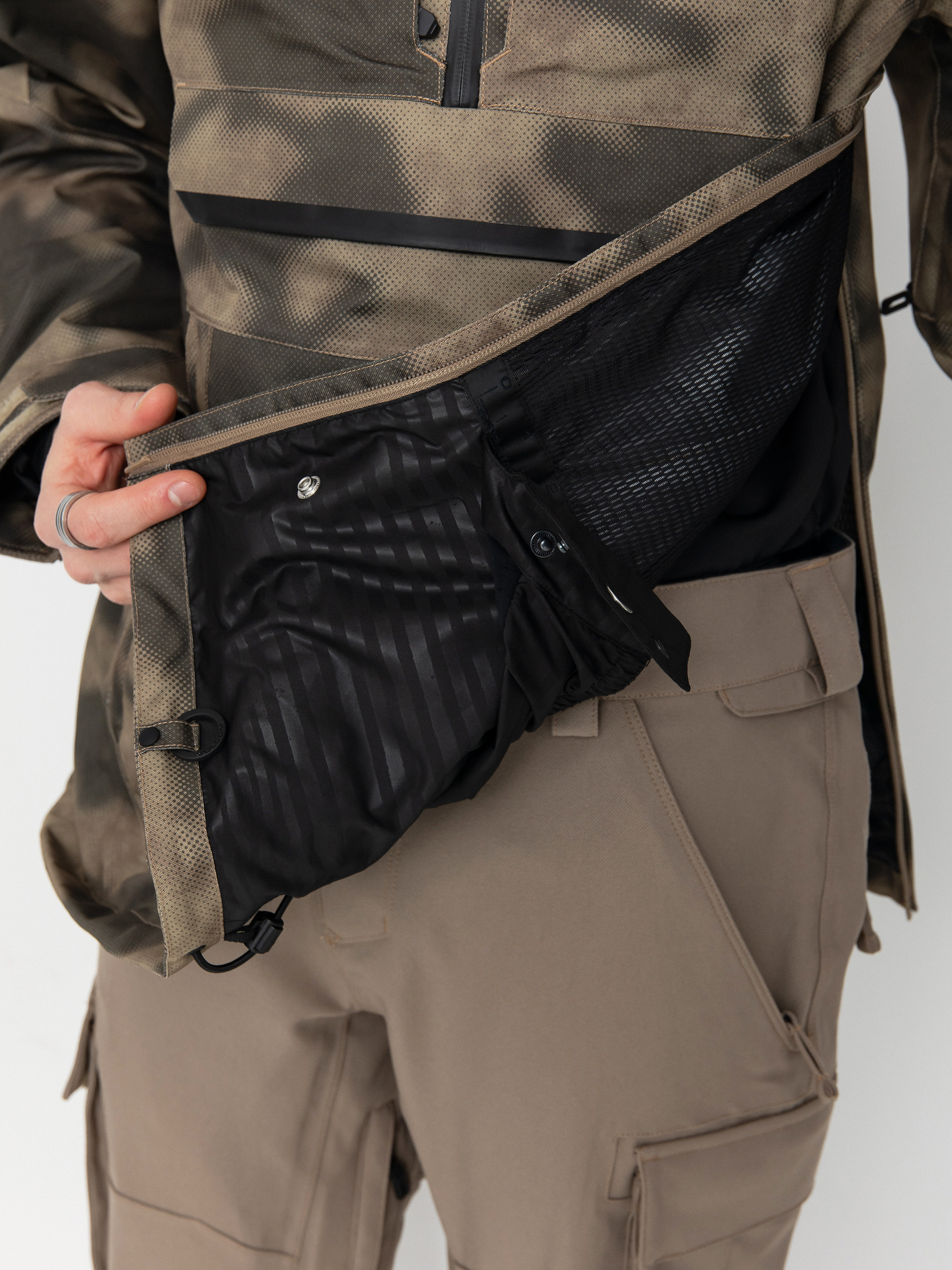 Herren Volcom Snowboard Jacke Brighton Pullover (camouflage)