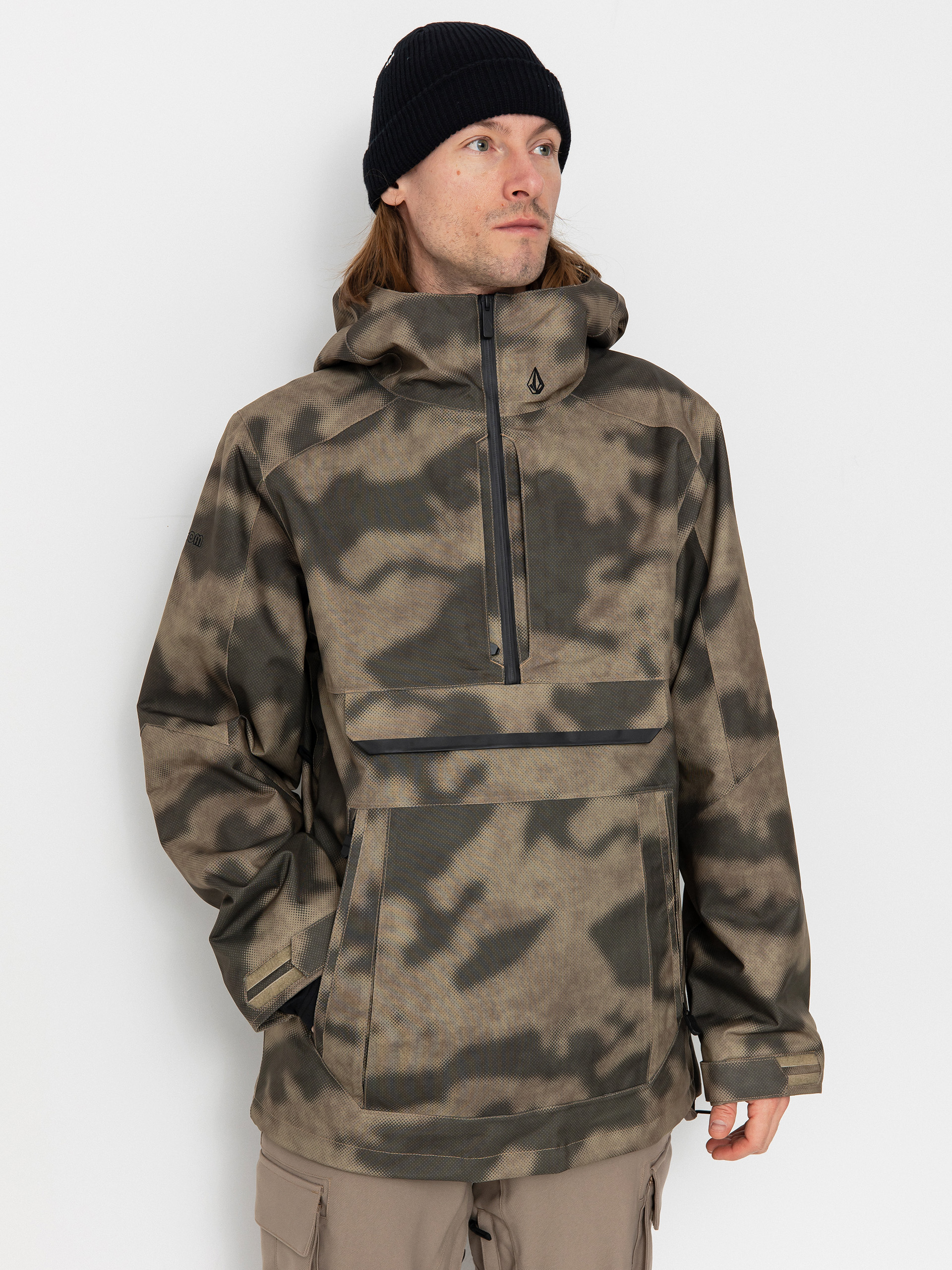 Herren Volcom Snowboard Jacke Brighton Pullover (camouflage)