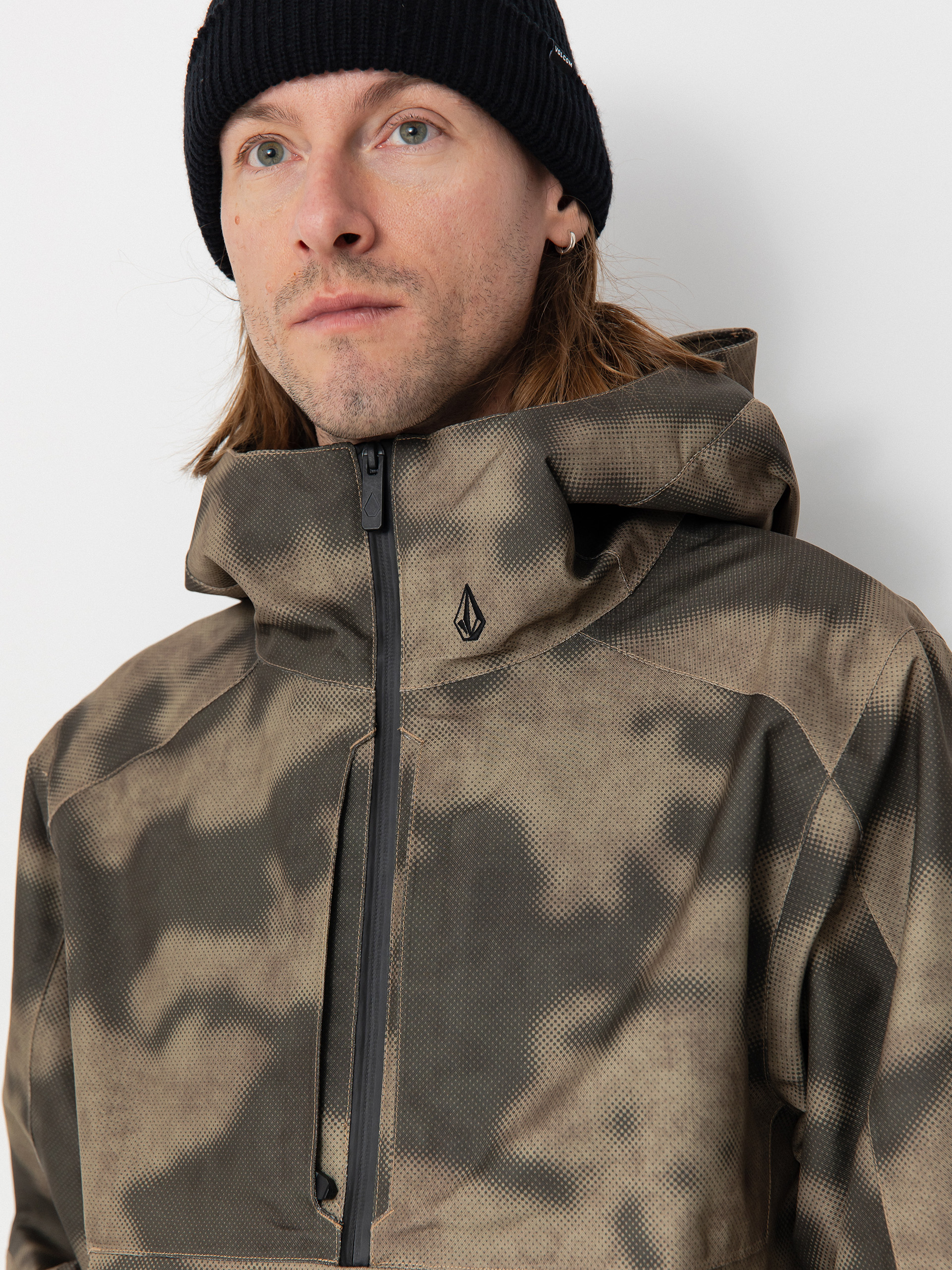 Mens Volcom Snowboard jacket Brighton Pullover (camouflage)