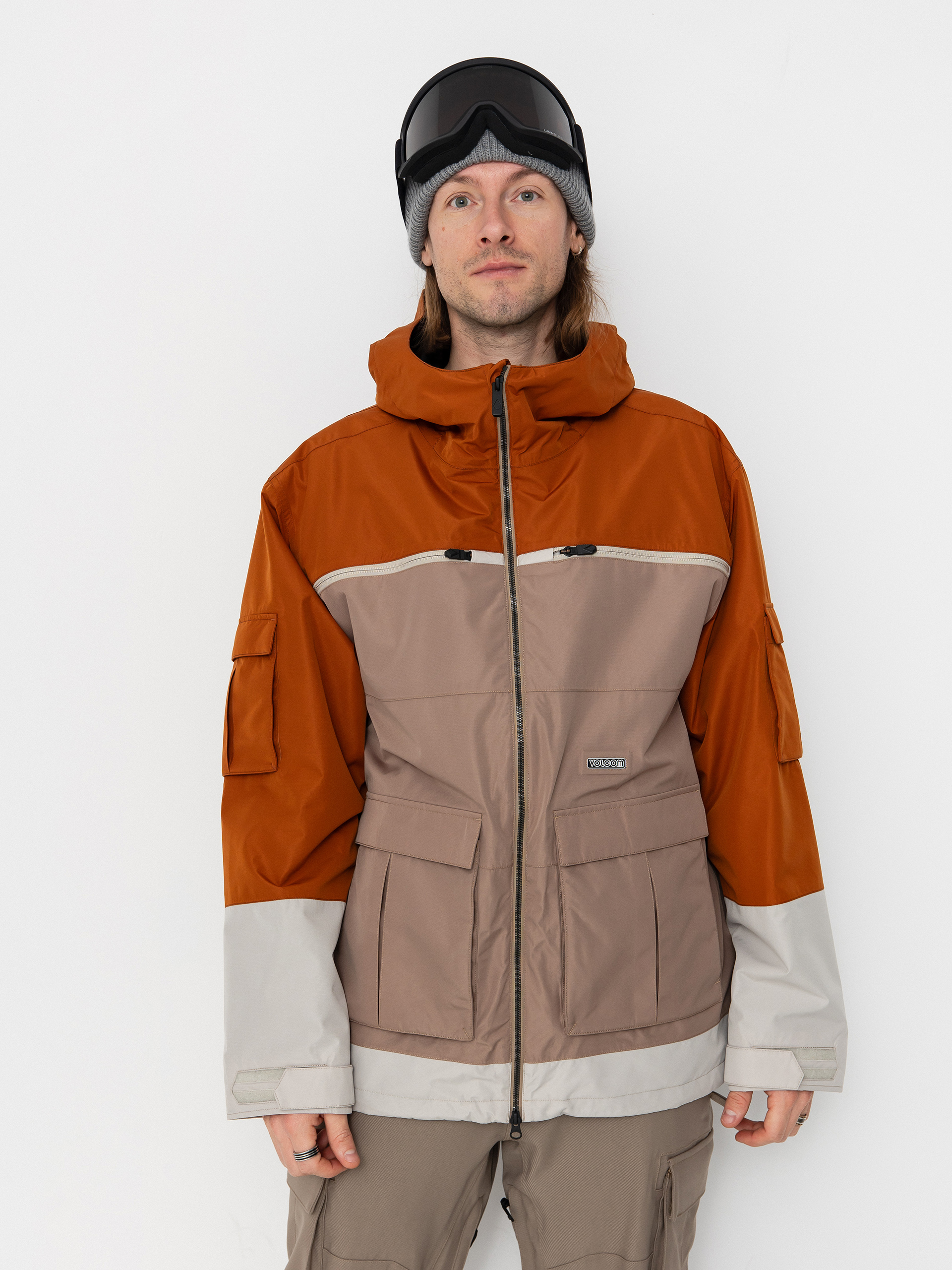 Volcom Snowboard Jacke Nightbreaker 20K (chestnut brown)