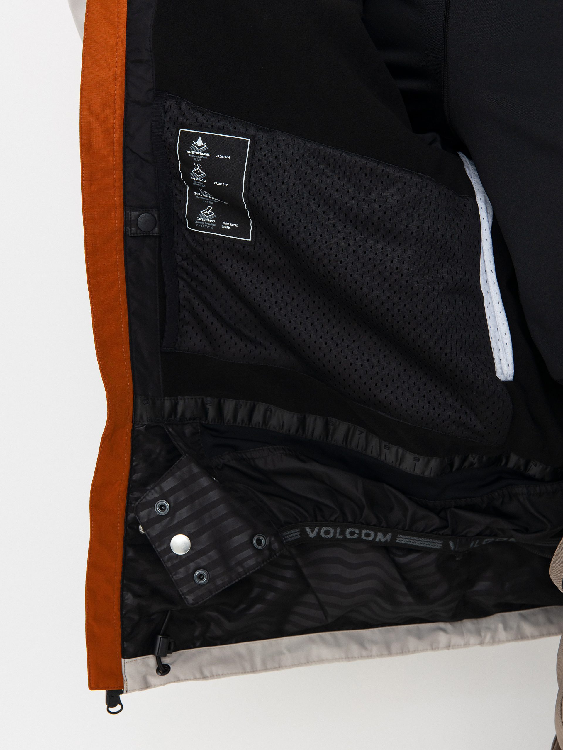 Herren Volcom Snowboard Jacke Nightbreaker 20K (chestnut brown)