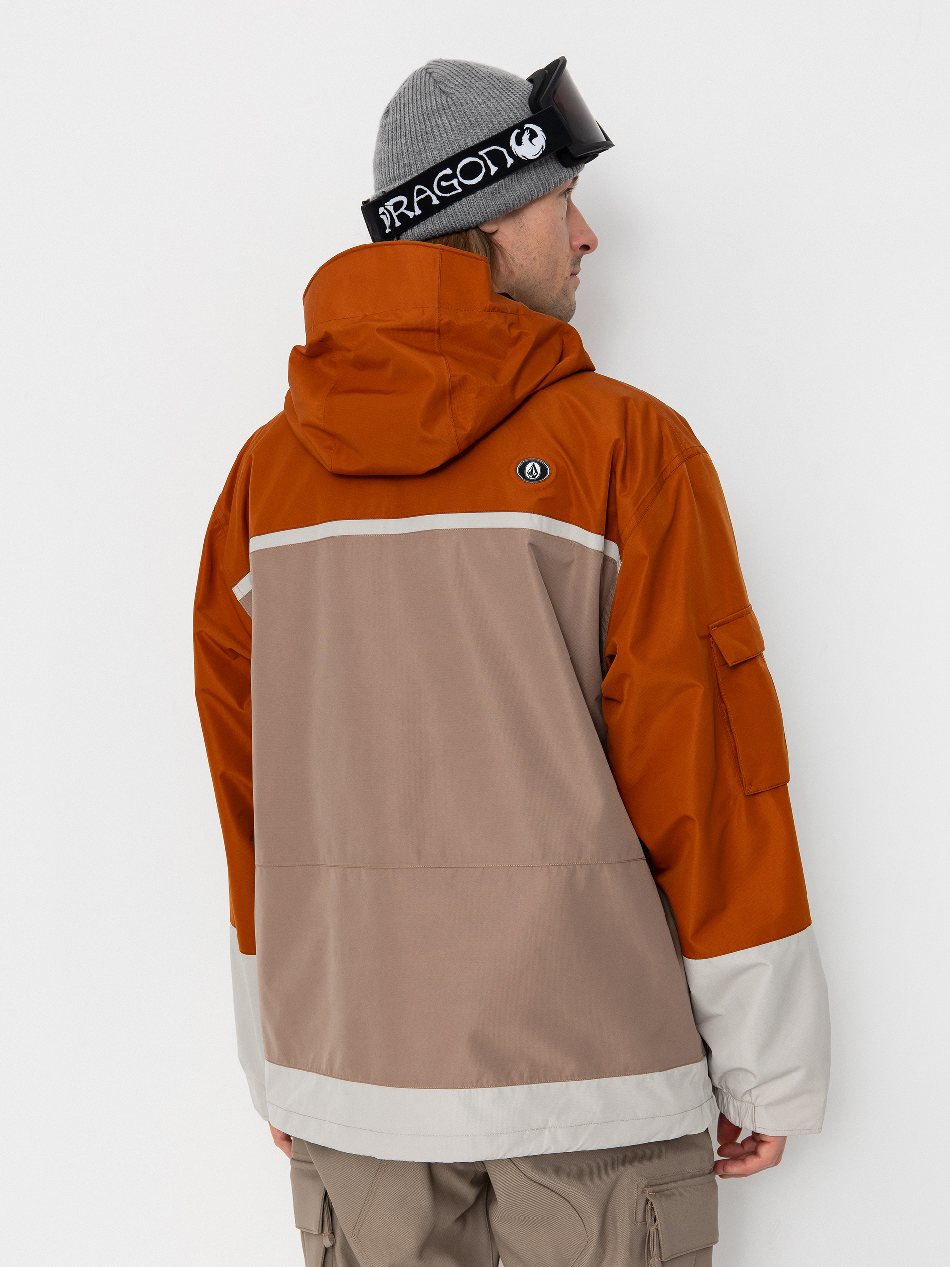 Herren Volcom Snowboard Jacke Nightbreaker 20K (chestnut brown)