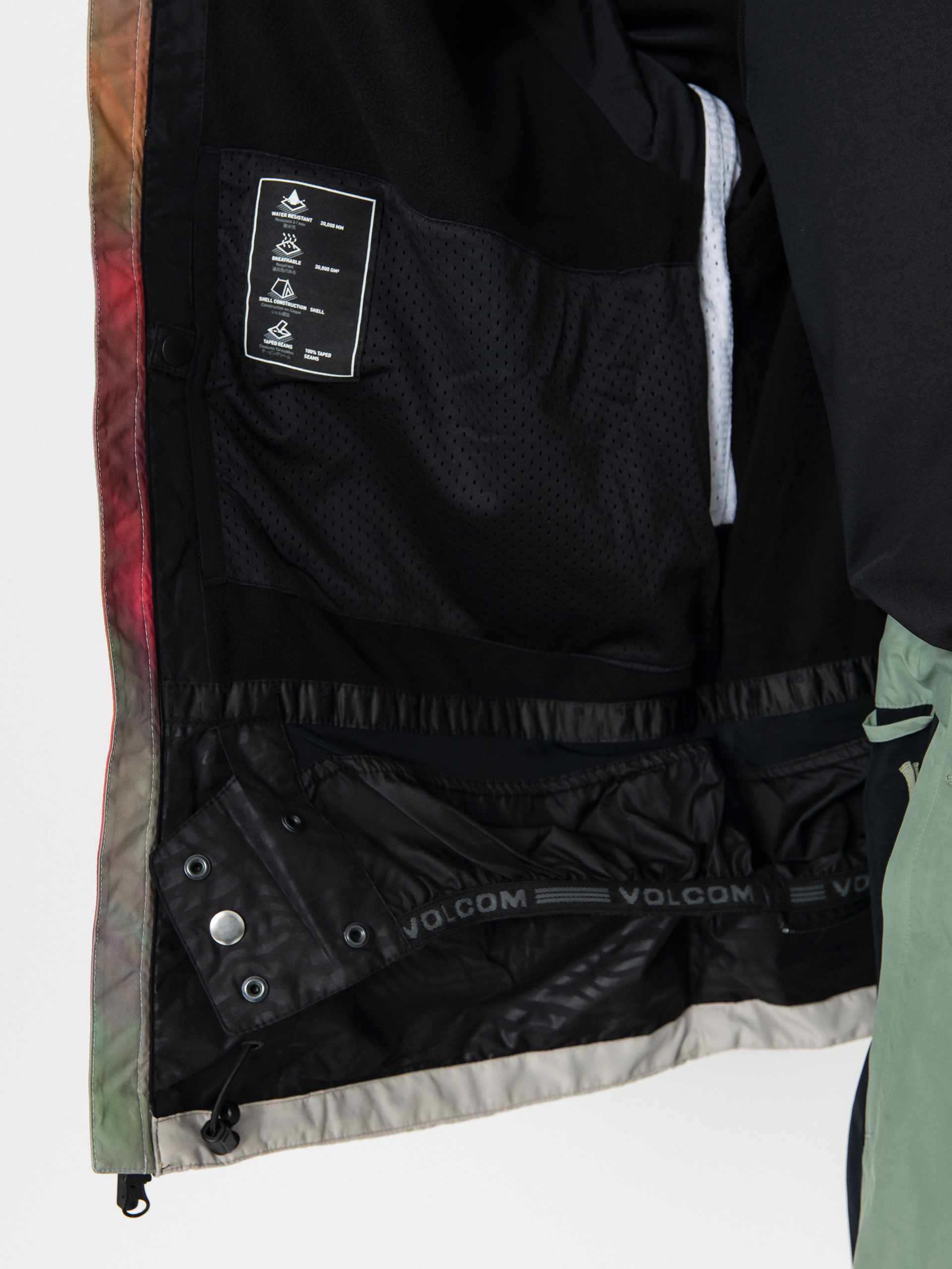 Mens Volcom Snowboard jacket Nightbreaker 20K (grey)