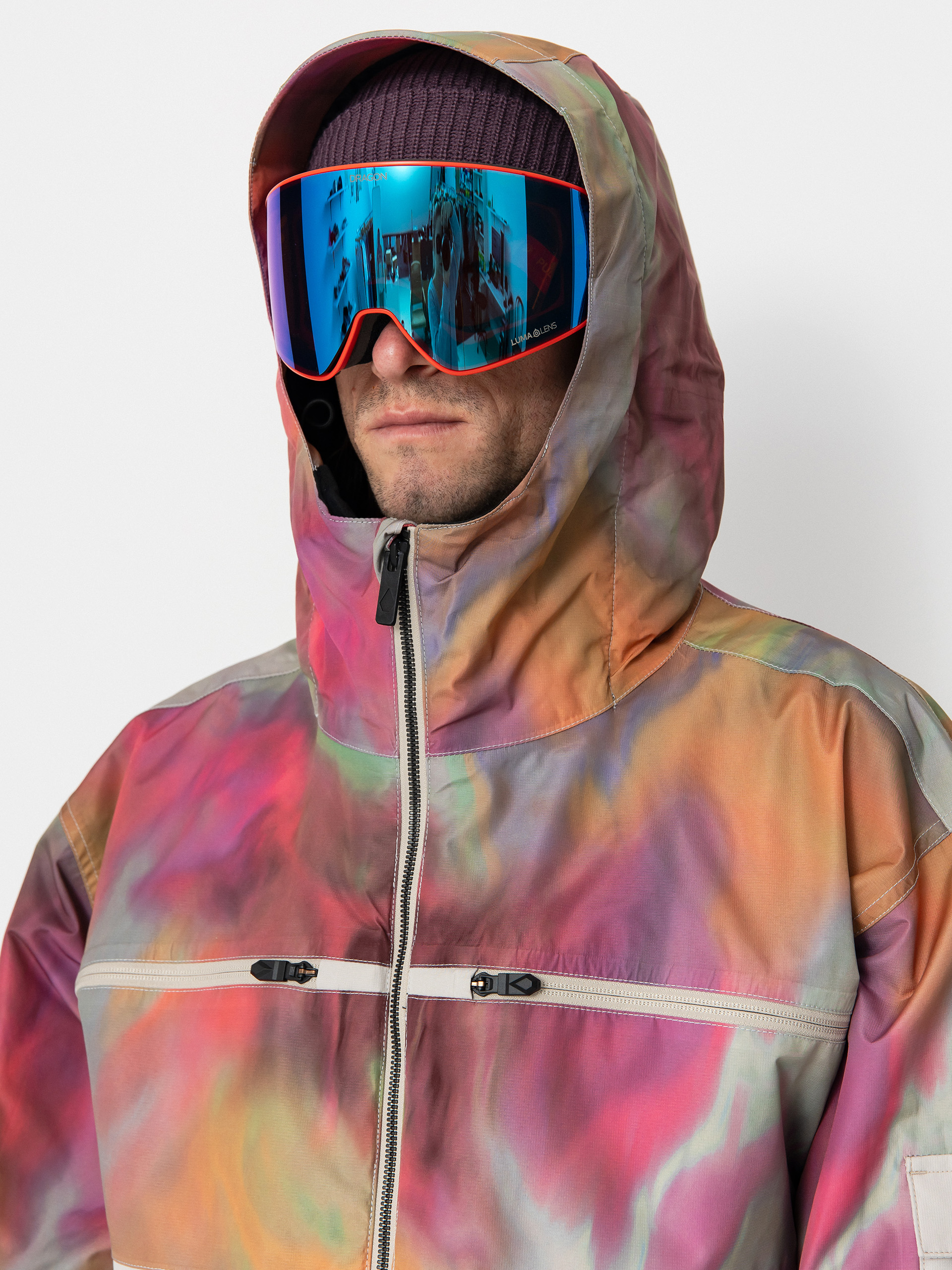 Mens Volcom Snowboard jacket Nightbreaker 20K (grey)