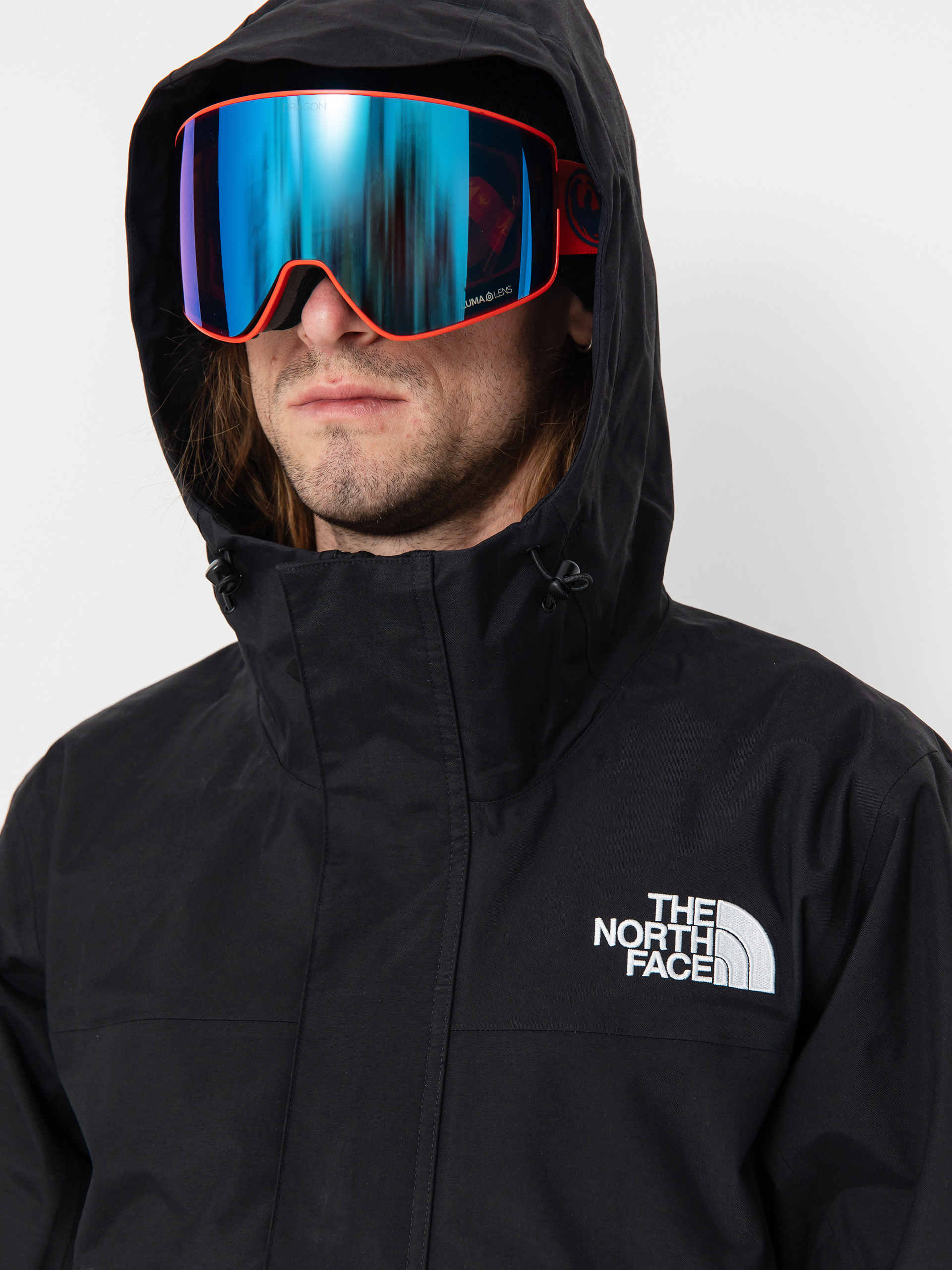 Mens The North Face Snowboard jacket Driftview Anorak (tnf black)