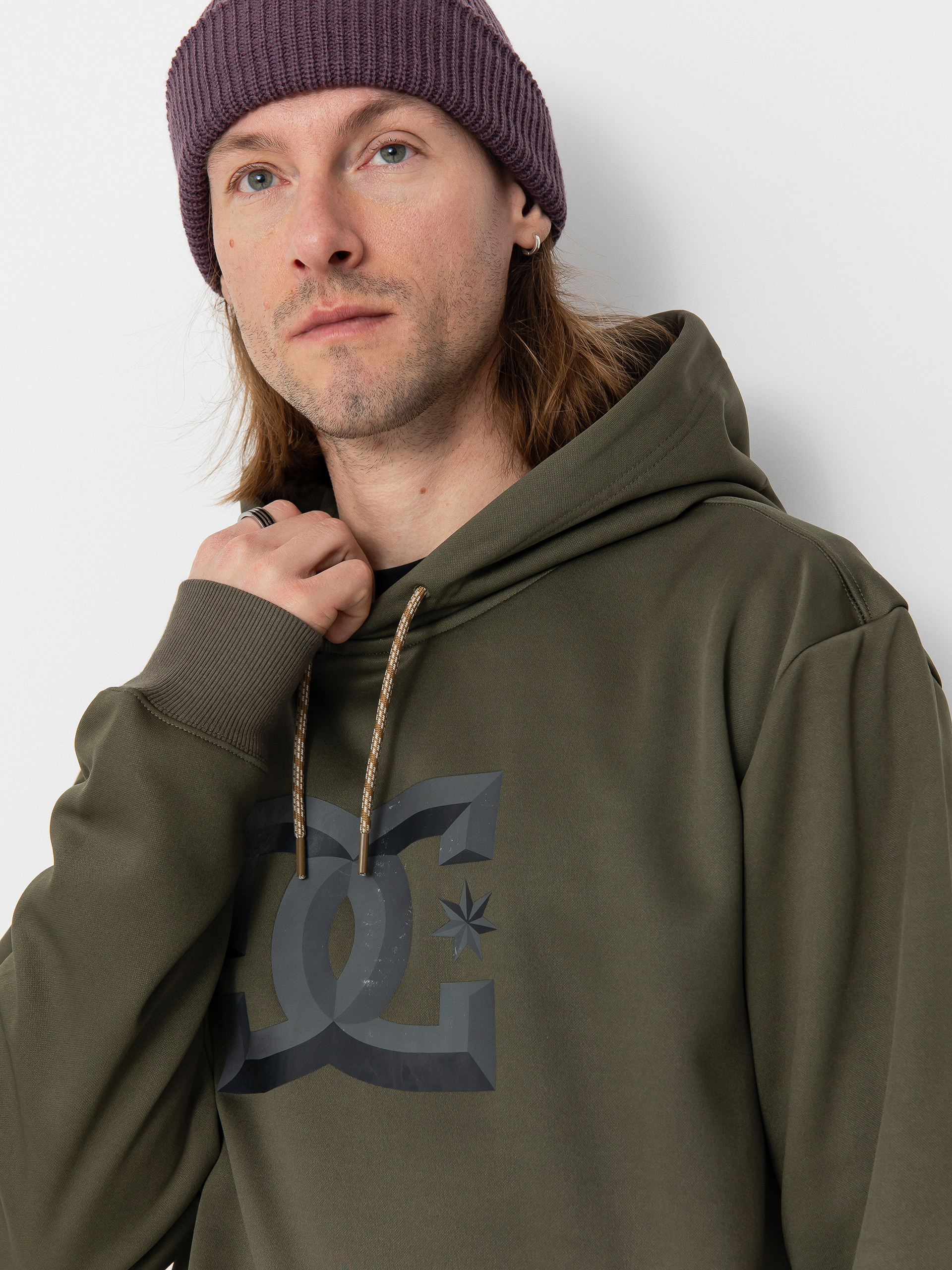 Herren DC Snowstar Aktives Sweatshirt (deep depths)