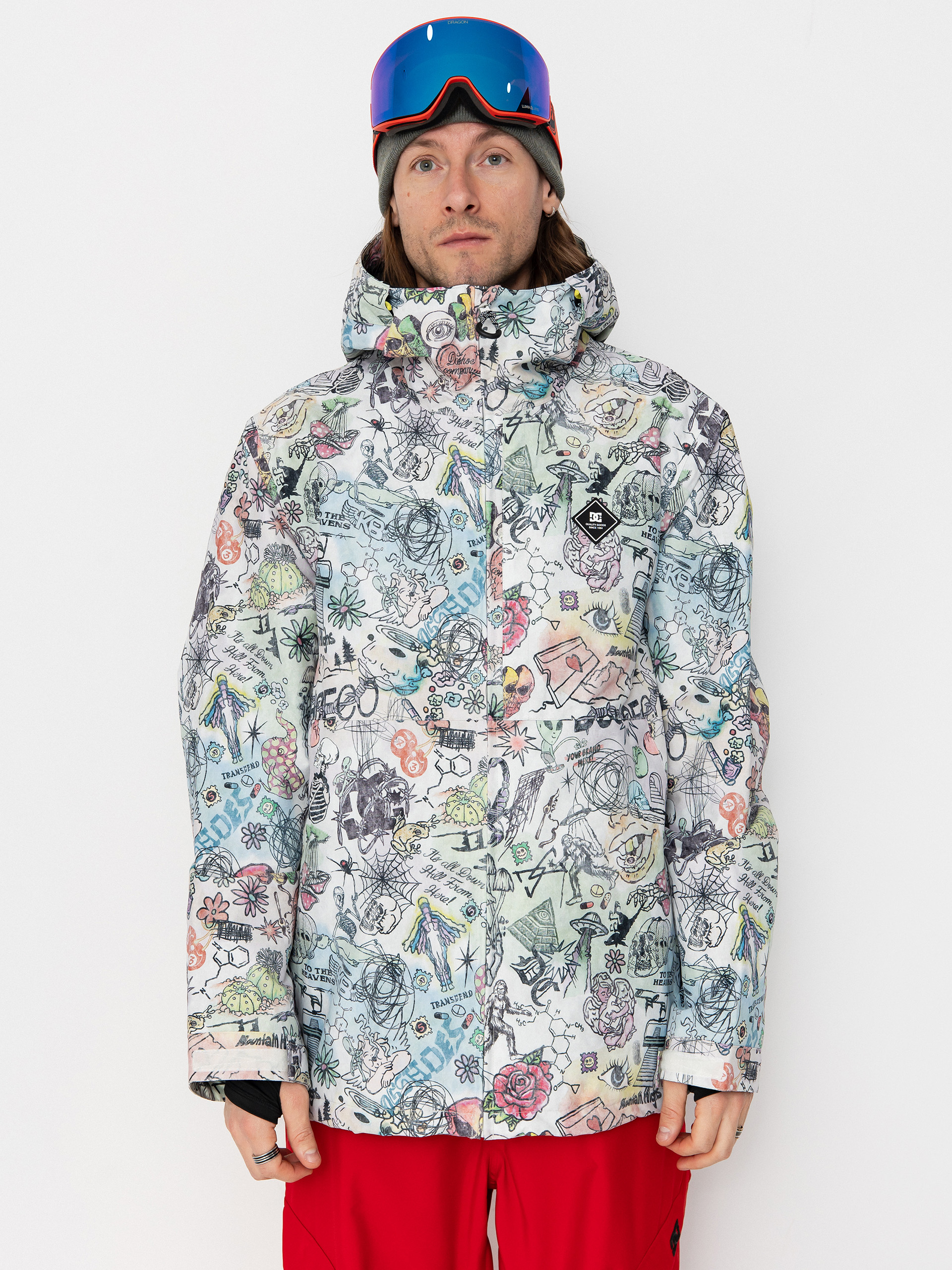 DC Snowboard Jacke Basis Print (vision quest)