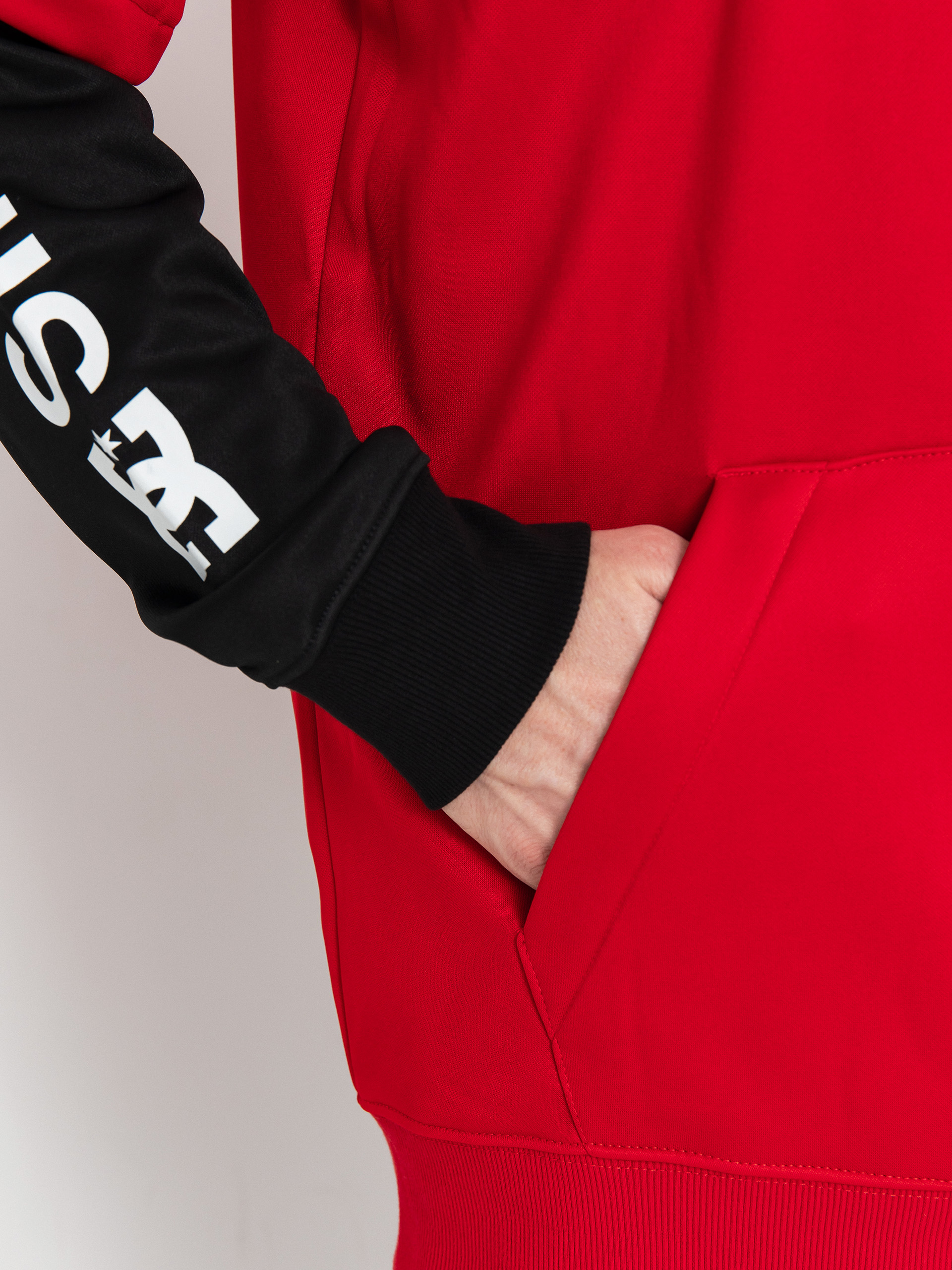 Mens DC Dryden Active sweatshirt (barbados cherry)