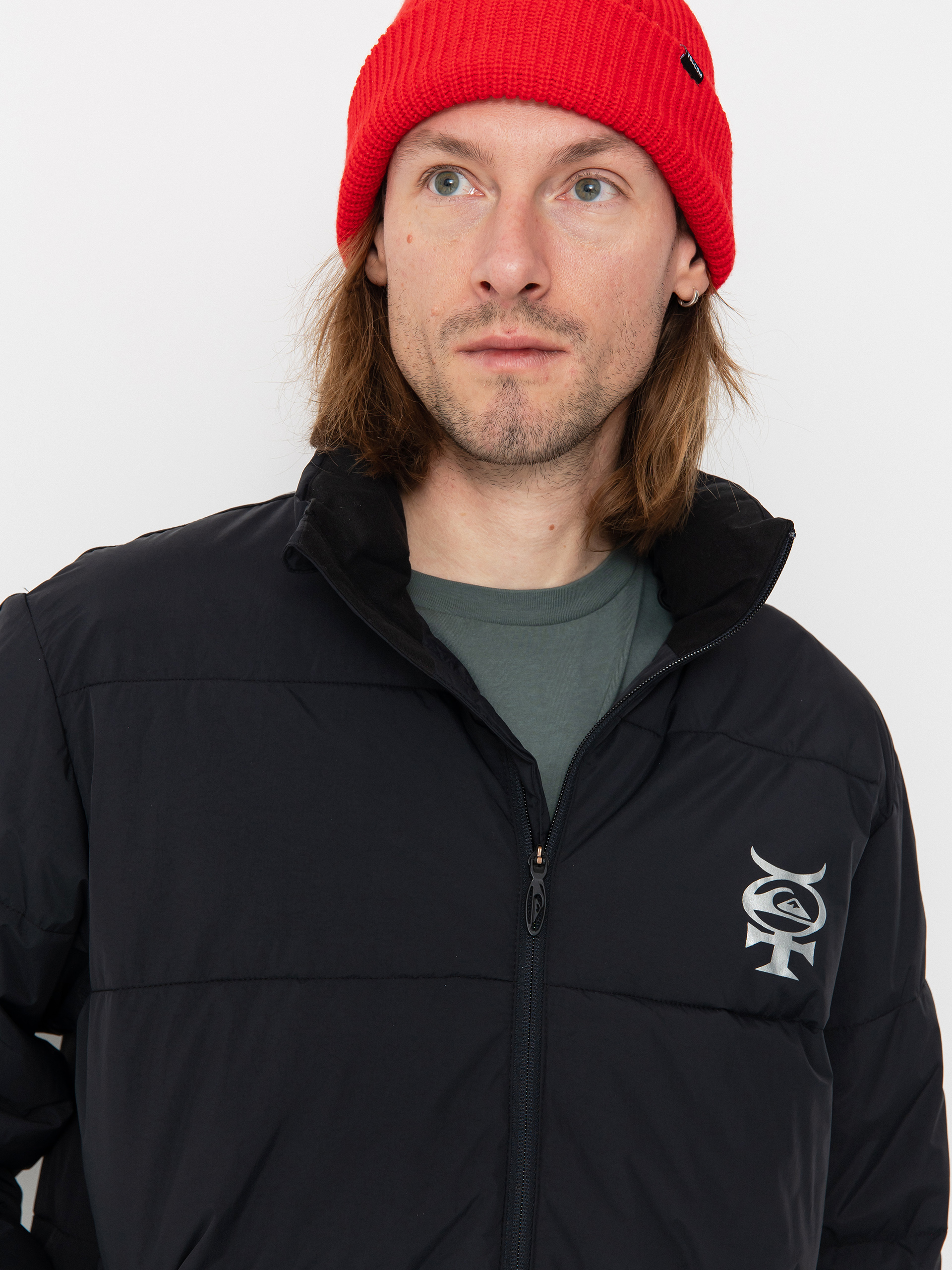 Herren Quiksilver Snowboard Jacke Puff The Dragon (true black)
