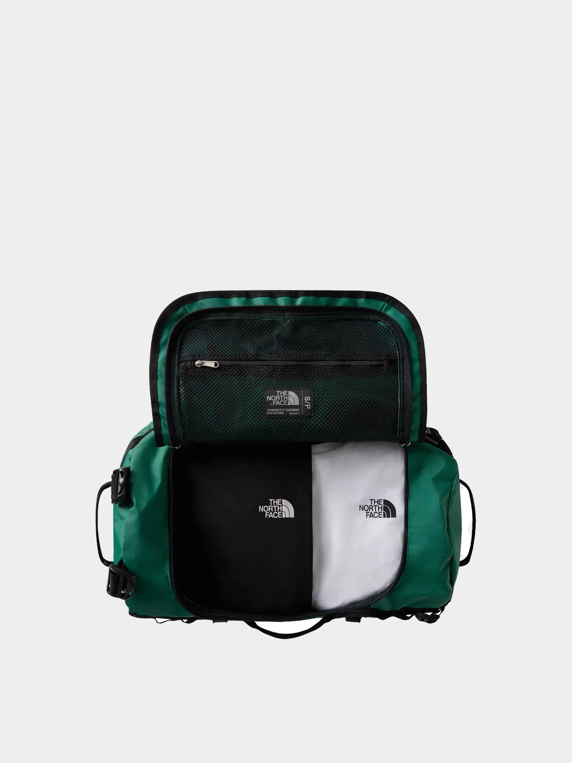 The North Face Tasche Base Camp Duffel S (evergreen/tnf black)