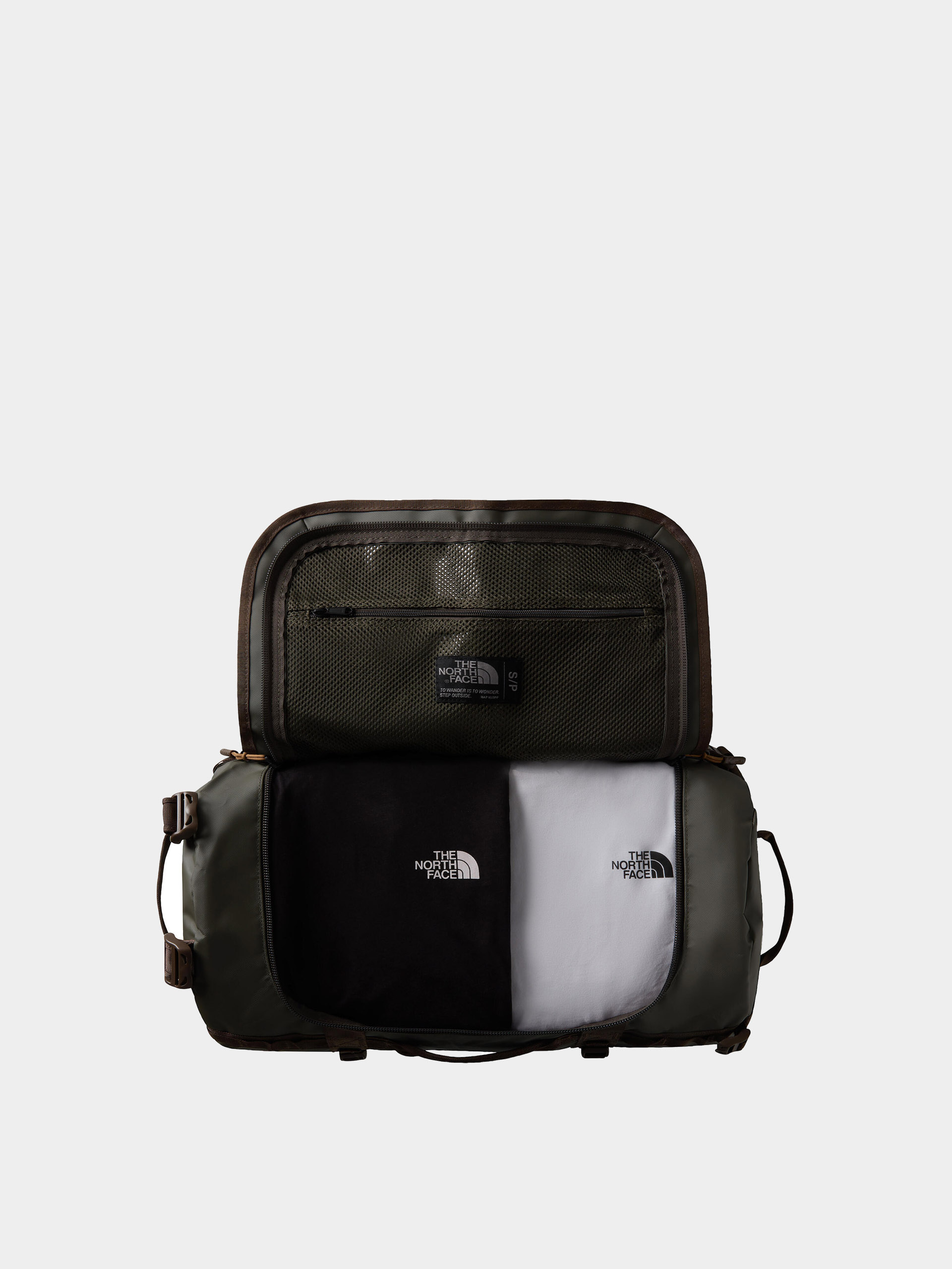 The North Face Bag Base Camp Duffel S (new taupe green smokey)