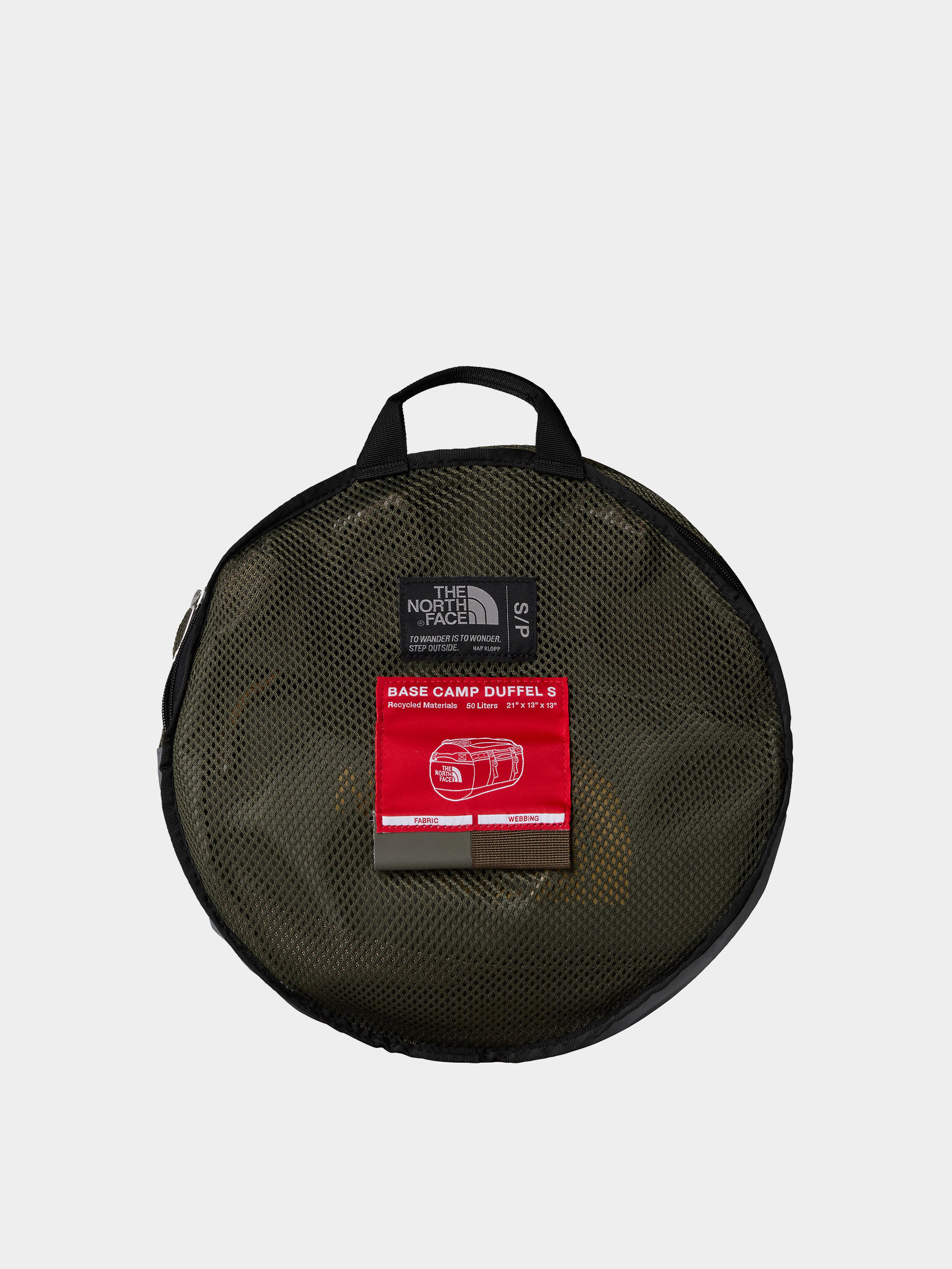 The North Face Bag Base Camp Duffel S (new taupe green smokey)