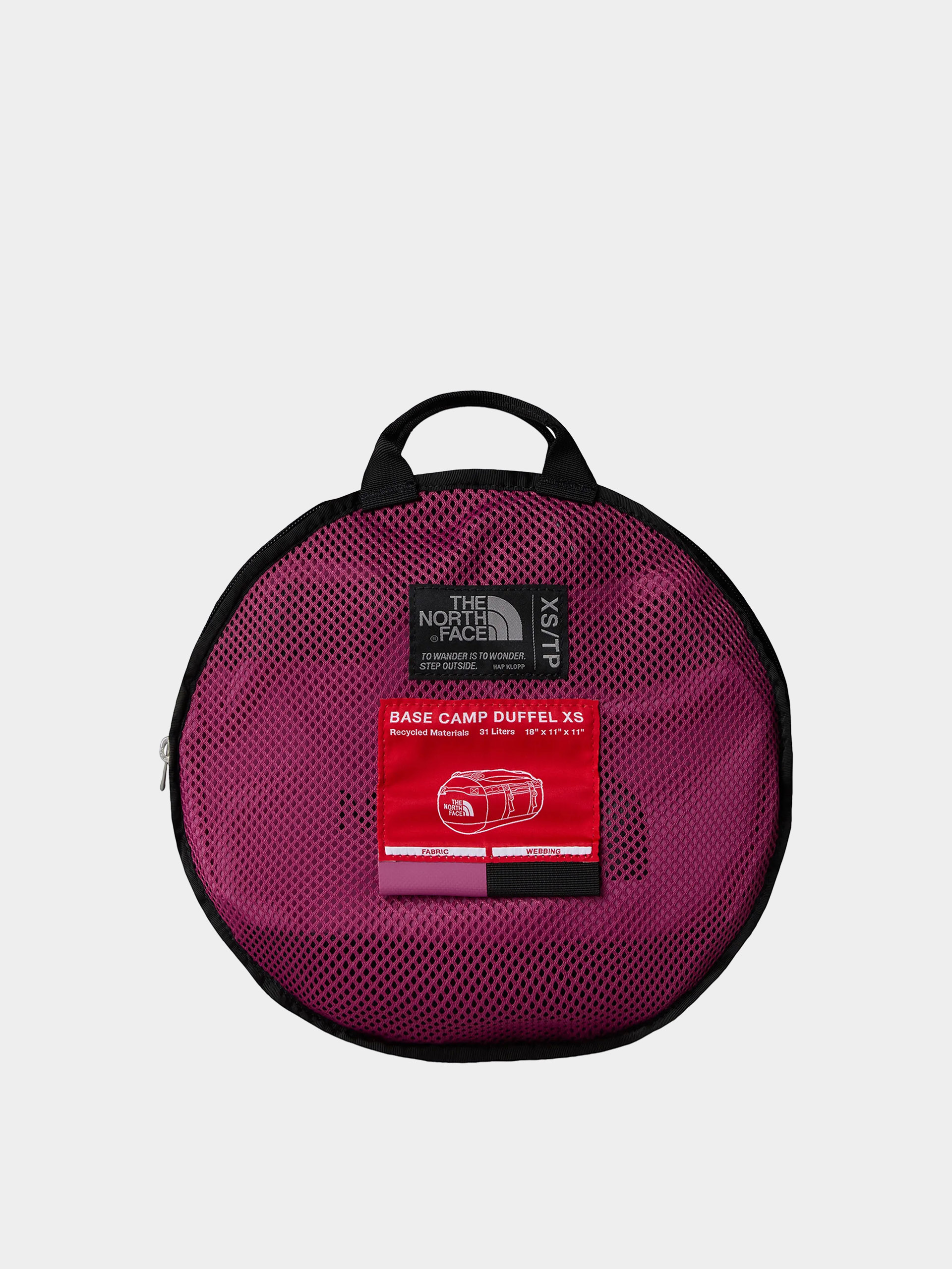 The North Face Bag Base Camp Duffel XS - pink (cyber berry tnf black)