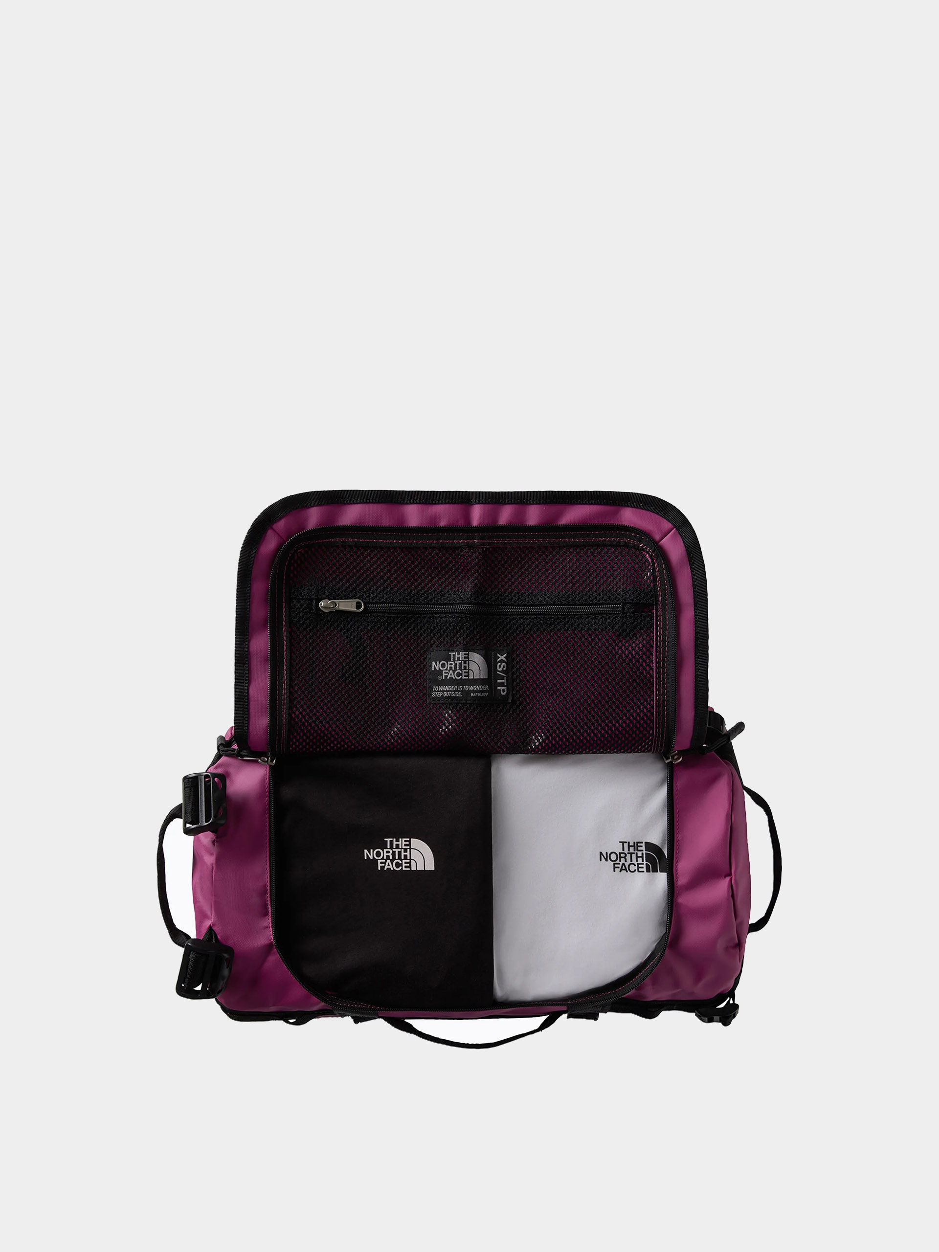 The North Face Bag Base Camp Duffel XS - pink (cyber berry tnf black)