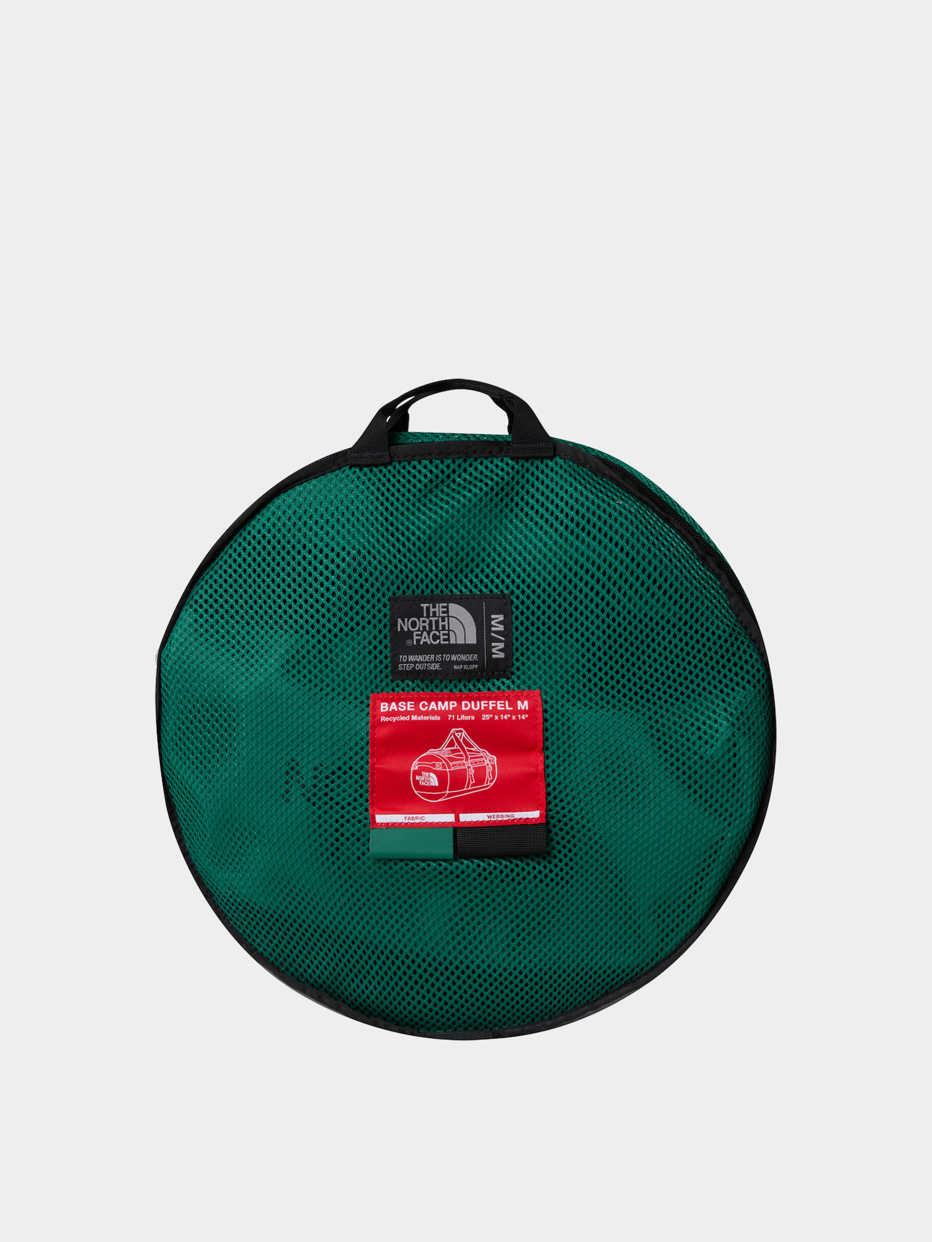 The North Face Bag Base Camp Duffel M - green (evergreen/tnf black)