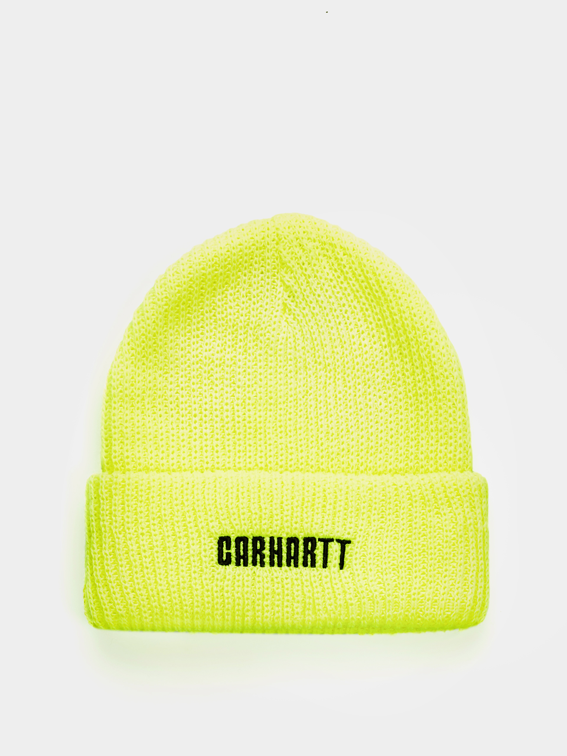 Carhartt WIP Mu00fctze Industry (lumo yellow/black)