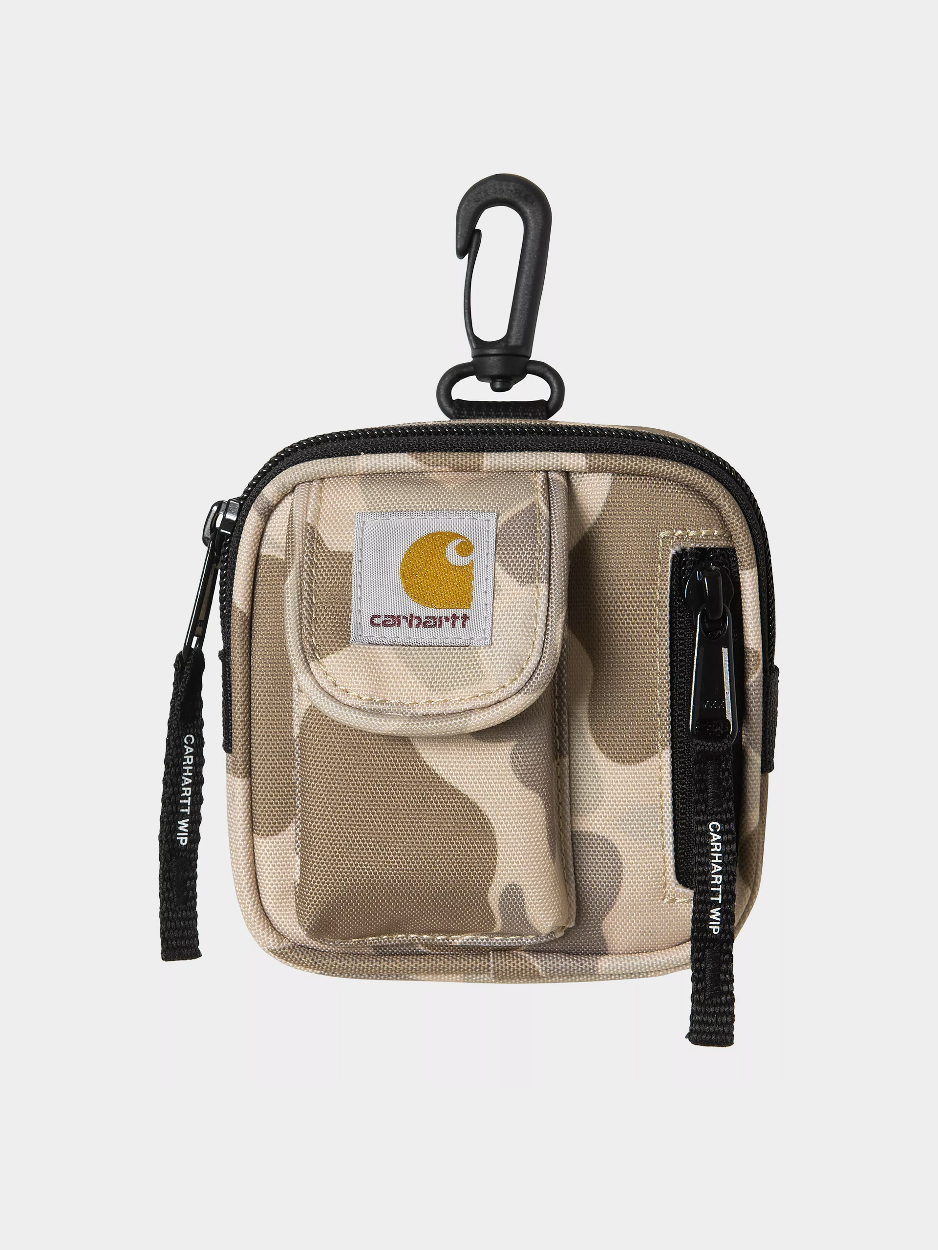 Carhartt WIP Wallet Clarton Zip - black (black)