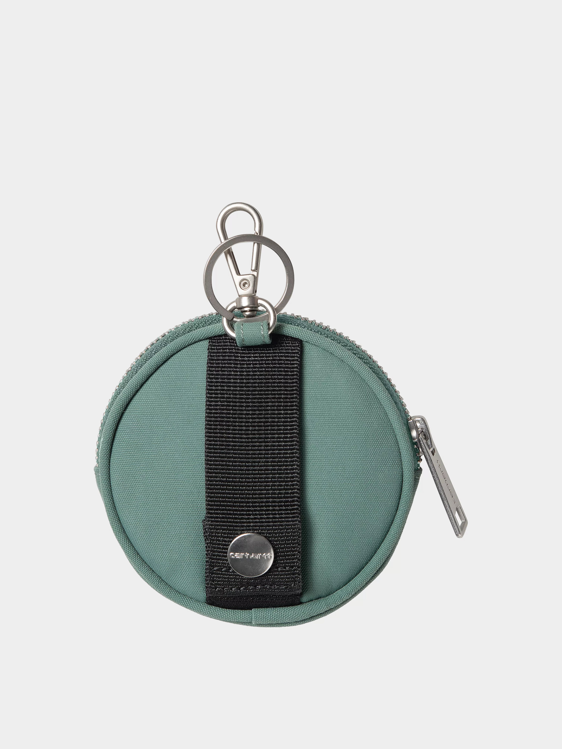 Carhartt WIP Wallet Clarton Zip - green (silver pine)