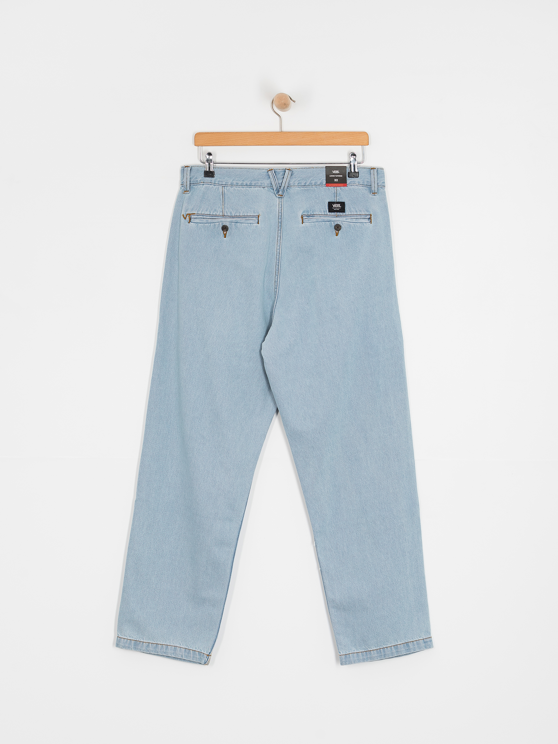 Vans Authentic Chino Palmhill Loose Tapered Pants (faded denim)