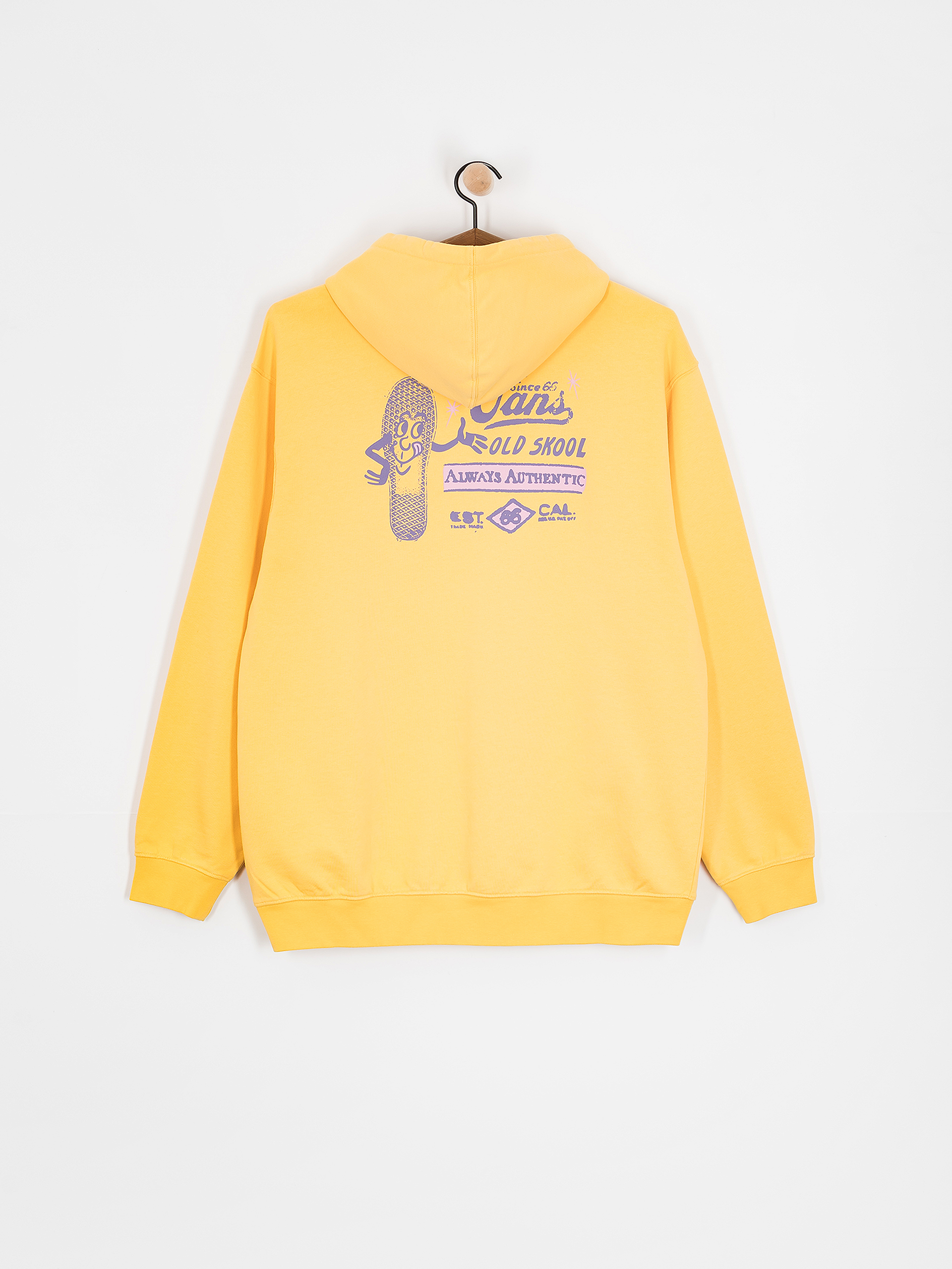 Vans Waffle Stomp Loose Ft HD Hoodie (banana cream)